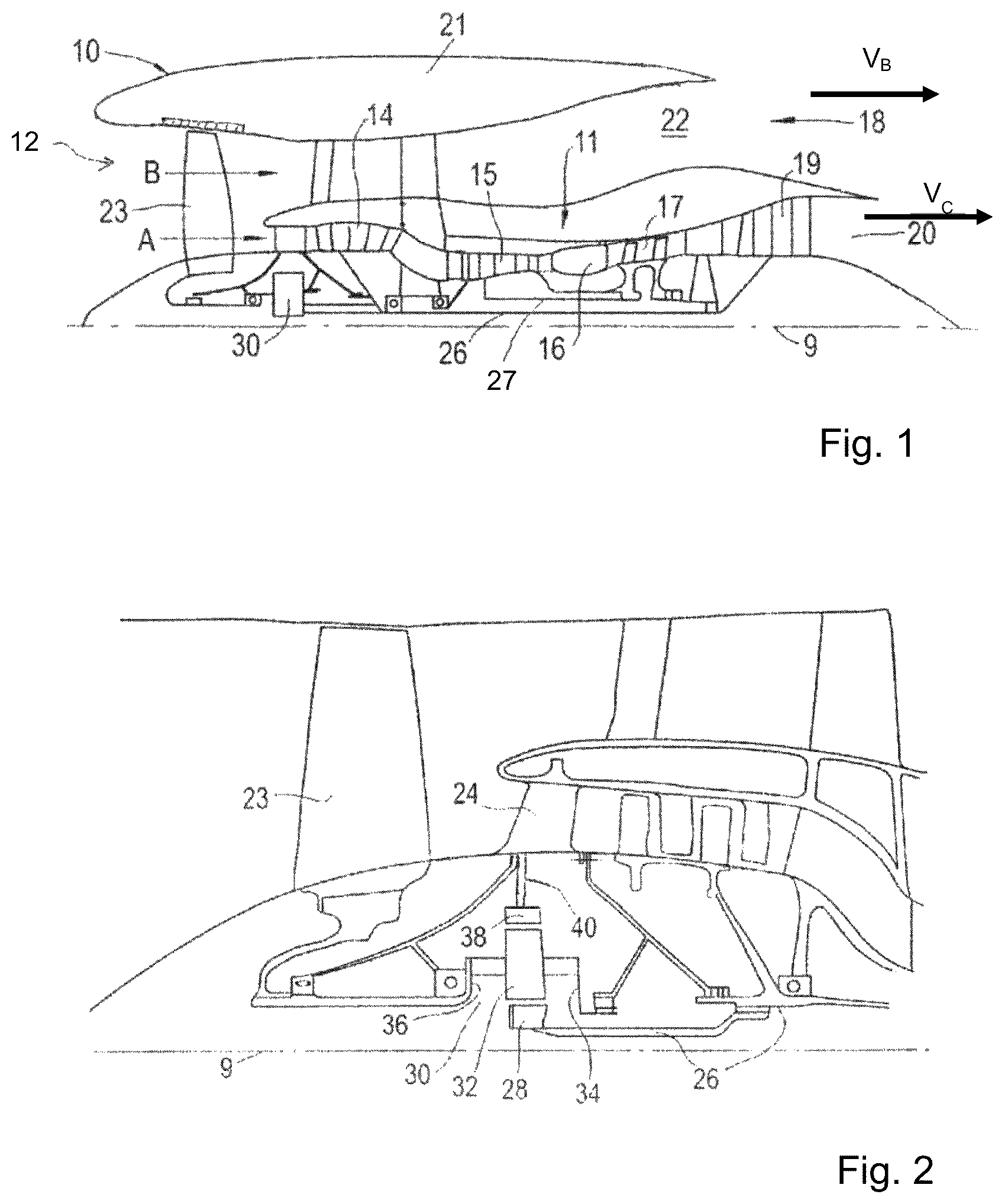 Patent US12297745 Figure 1 – Gearboxes for aircraft gas turbine engines