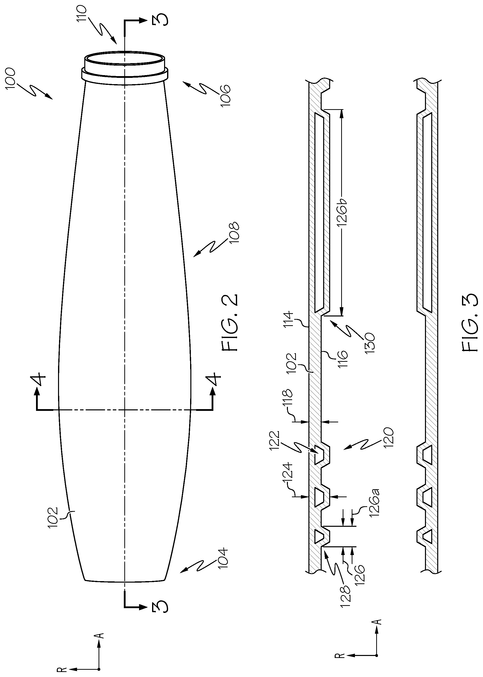Patent US12297750 Figure 2 – Fluid ducts including a rib