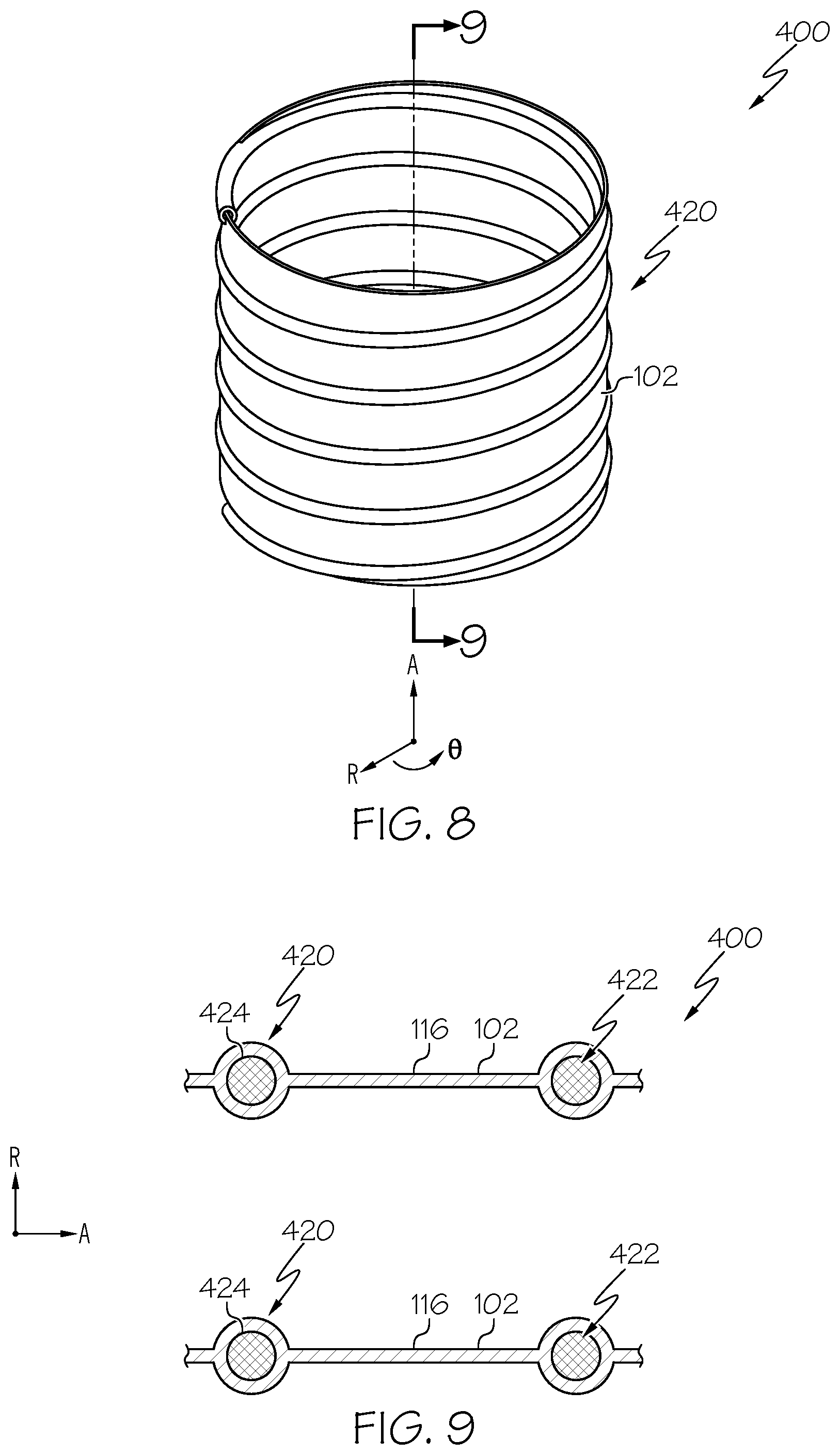 Patent US12297750 Figure 5 – Fluid ducts including a rib