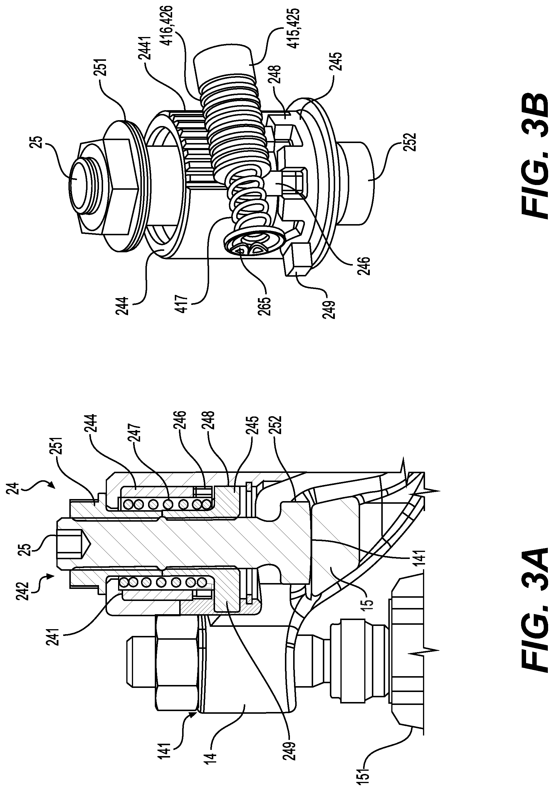 Patent US12297754 Figure 5 – Rocker arm assembly, compliance capsules, actuators, and support structures