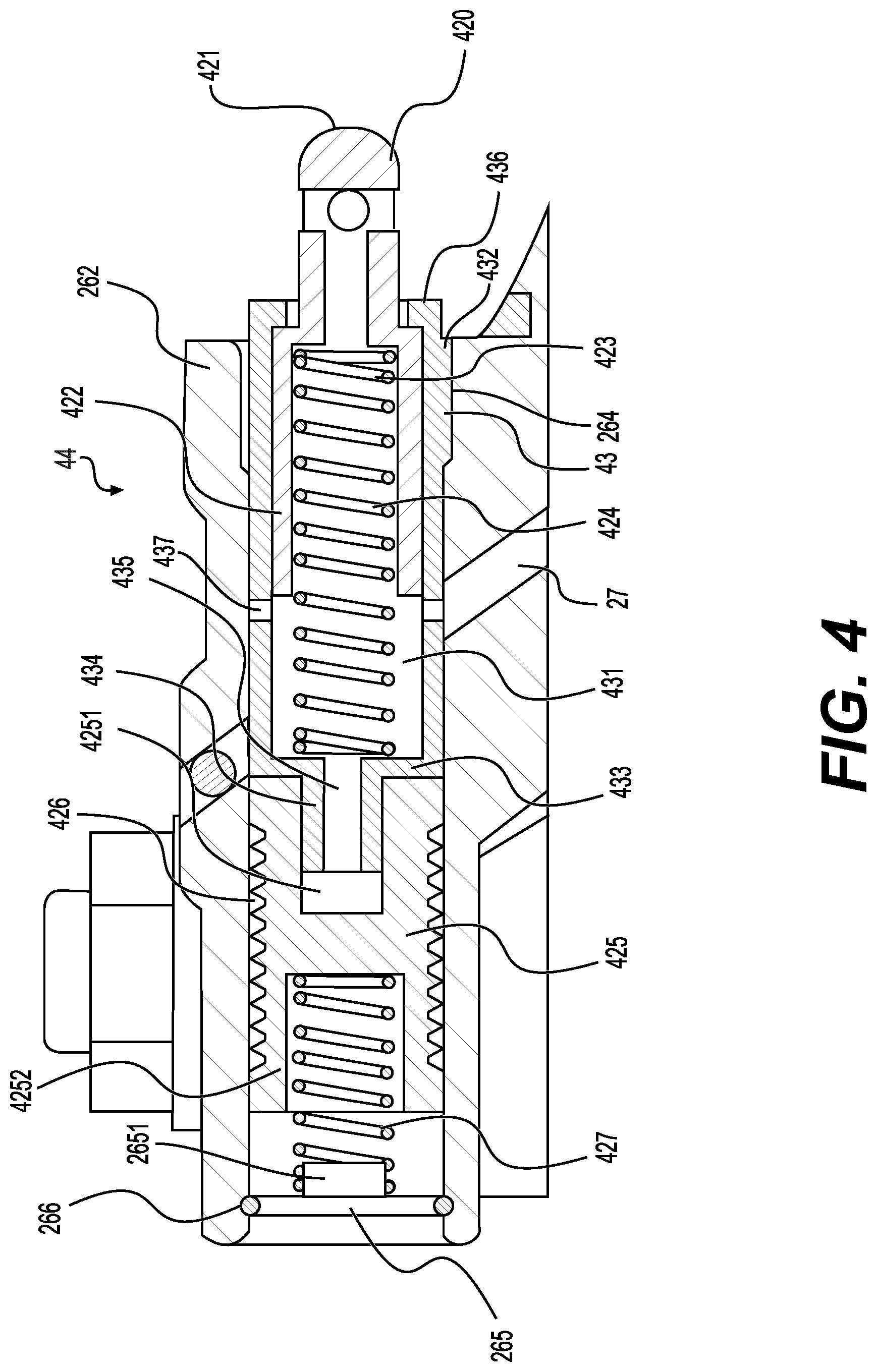 Patent US12297754 Figure 6 – Rocker arm assembly, compliance capsules, actuators, and support structures