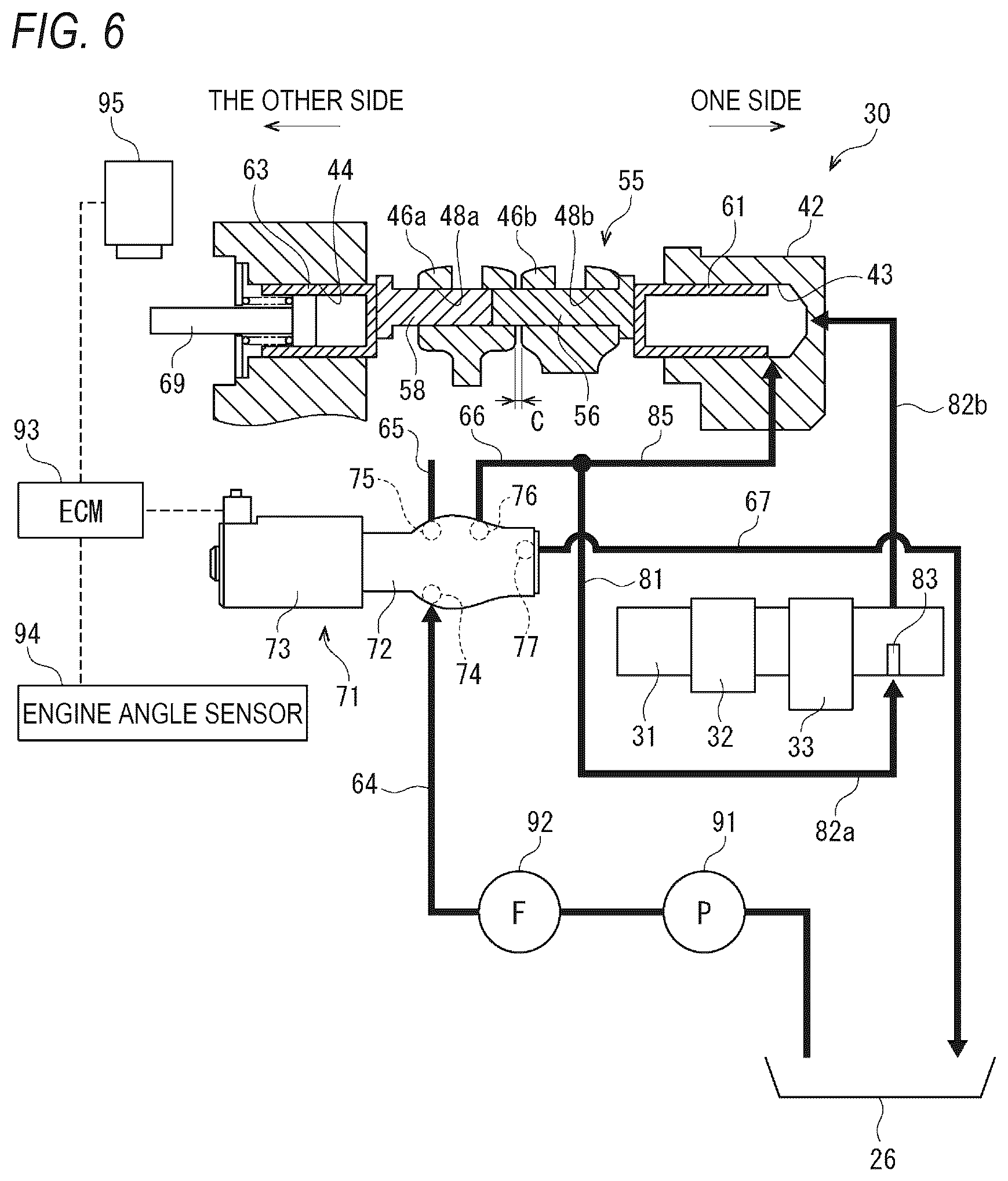 Patent US12297756 Figure 6 – Variable valve device