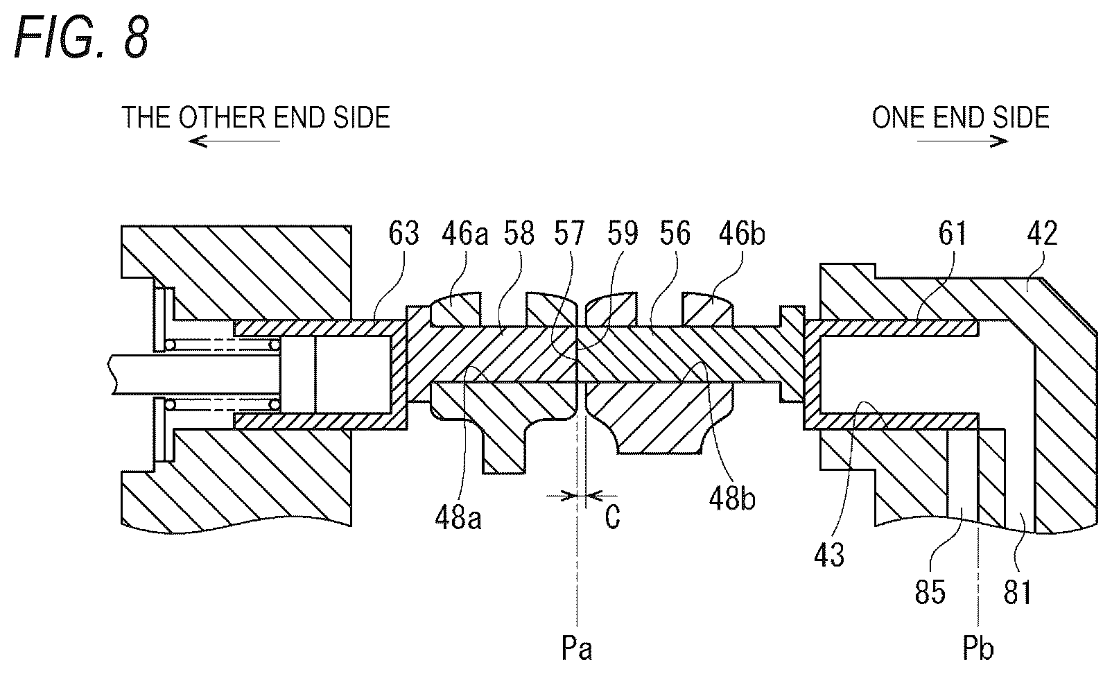 Patent US12297756 Figure 8 – Variable valve device