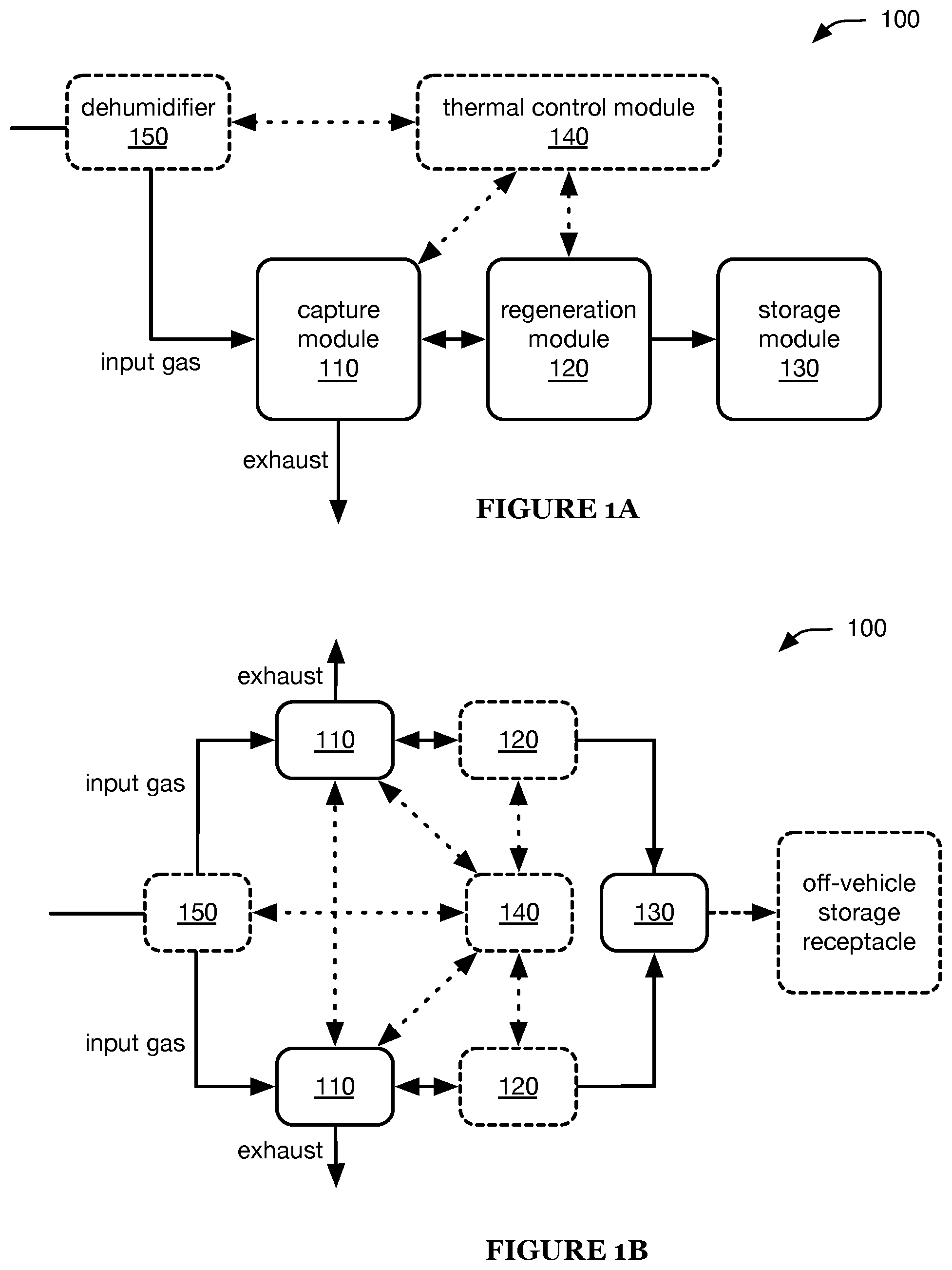 Patent US12297759 — System and method for mobile carbon capture — Figure 1