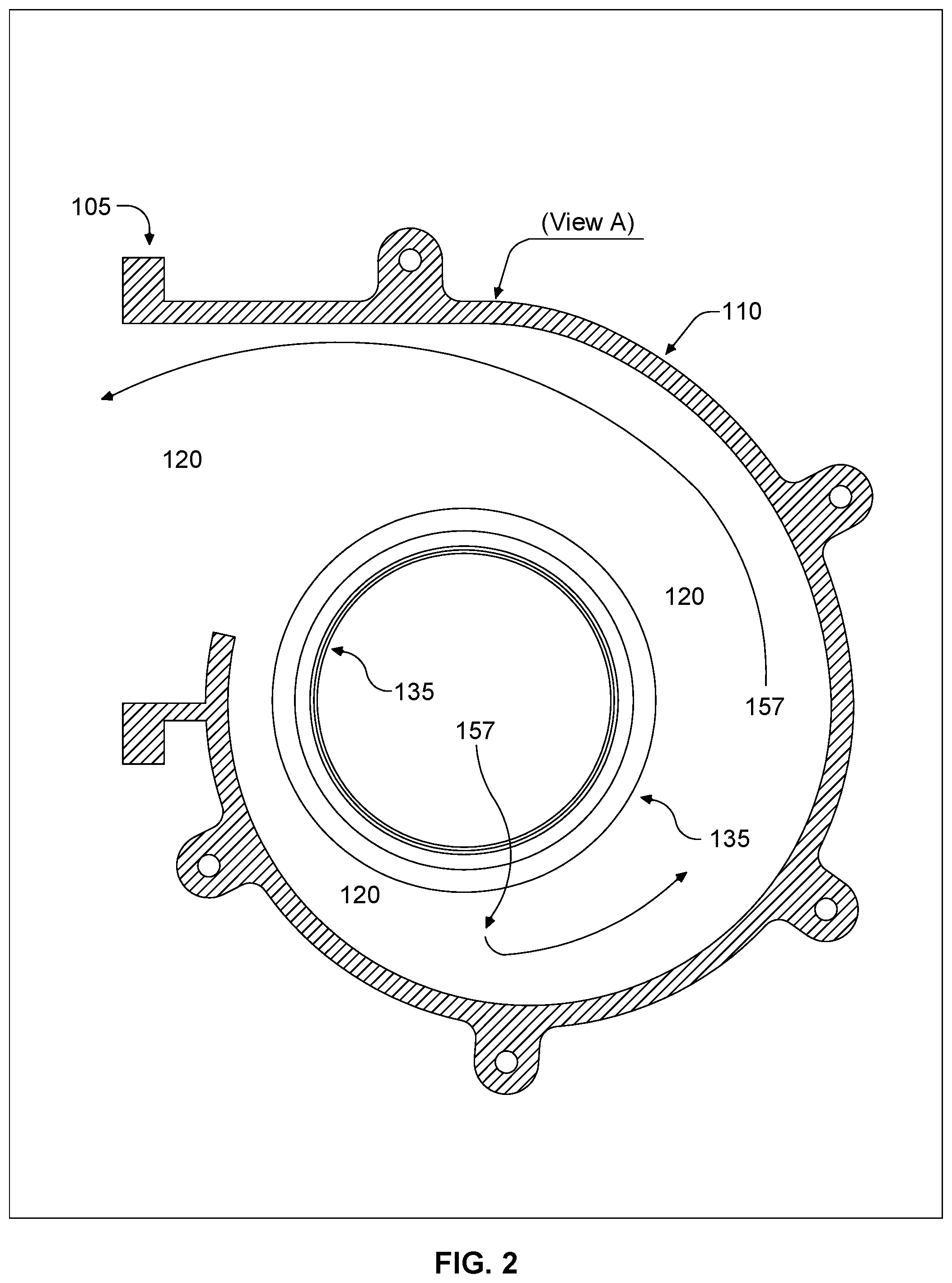 Patent US12297762 Figure 2 – Hydroactive vortex scrubber and reactor