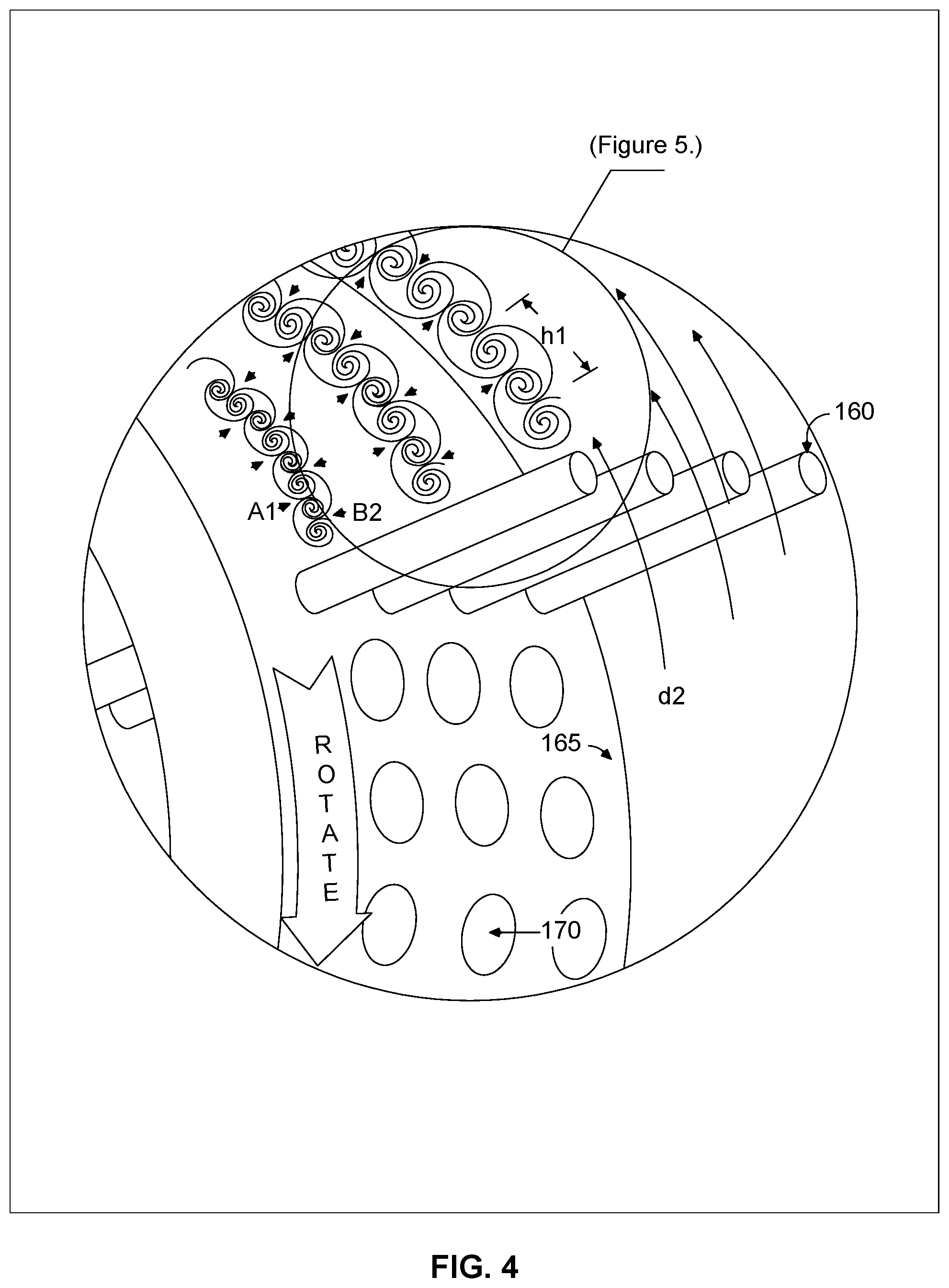 Patent US12297762 Figure 4 – Hydroactive vortex scrubber and reactor