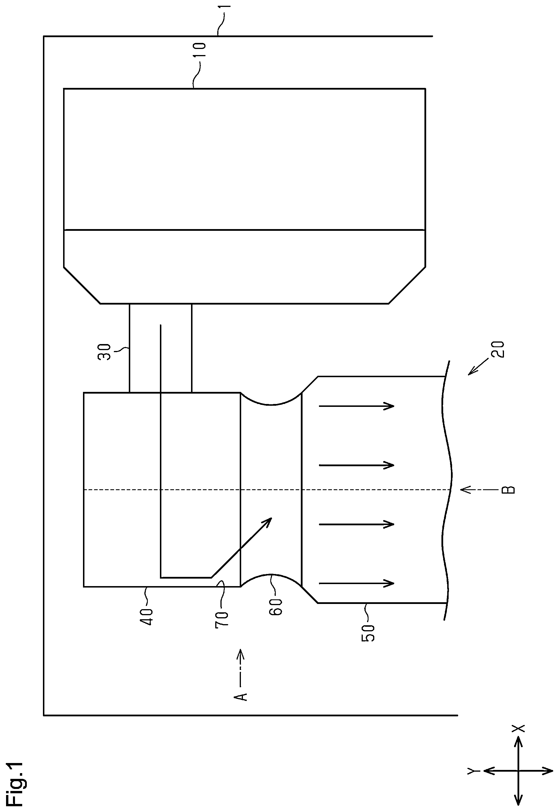 Patent US12297764 — Exhaust purifying apparatus for internal combustion engine — Figure 1