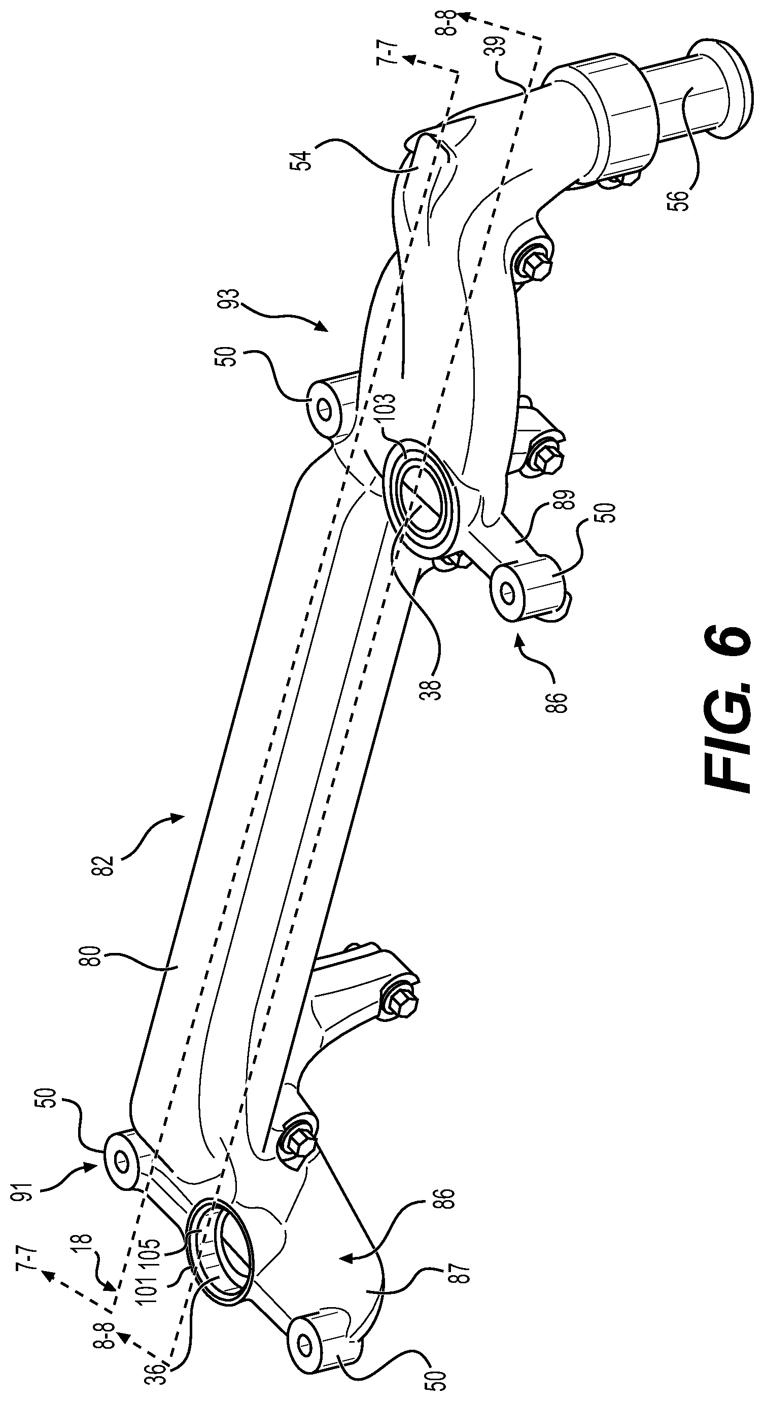 Patent US12297765 Figure 6 – Engine system with coolant collector