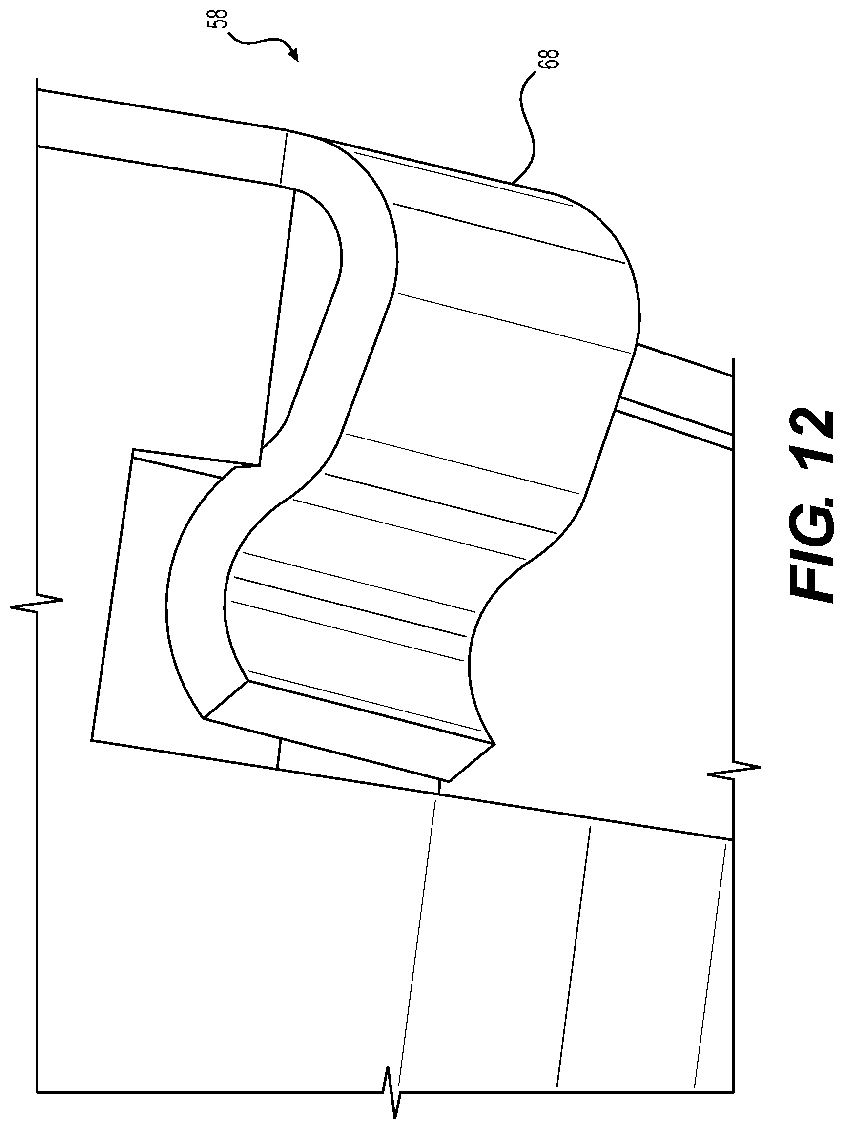 Patent US12297765 Figure 11 – Engine system with coolant collector