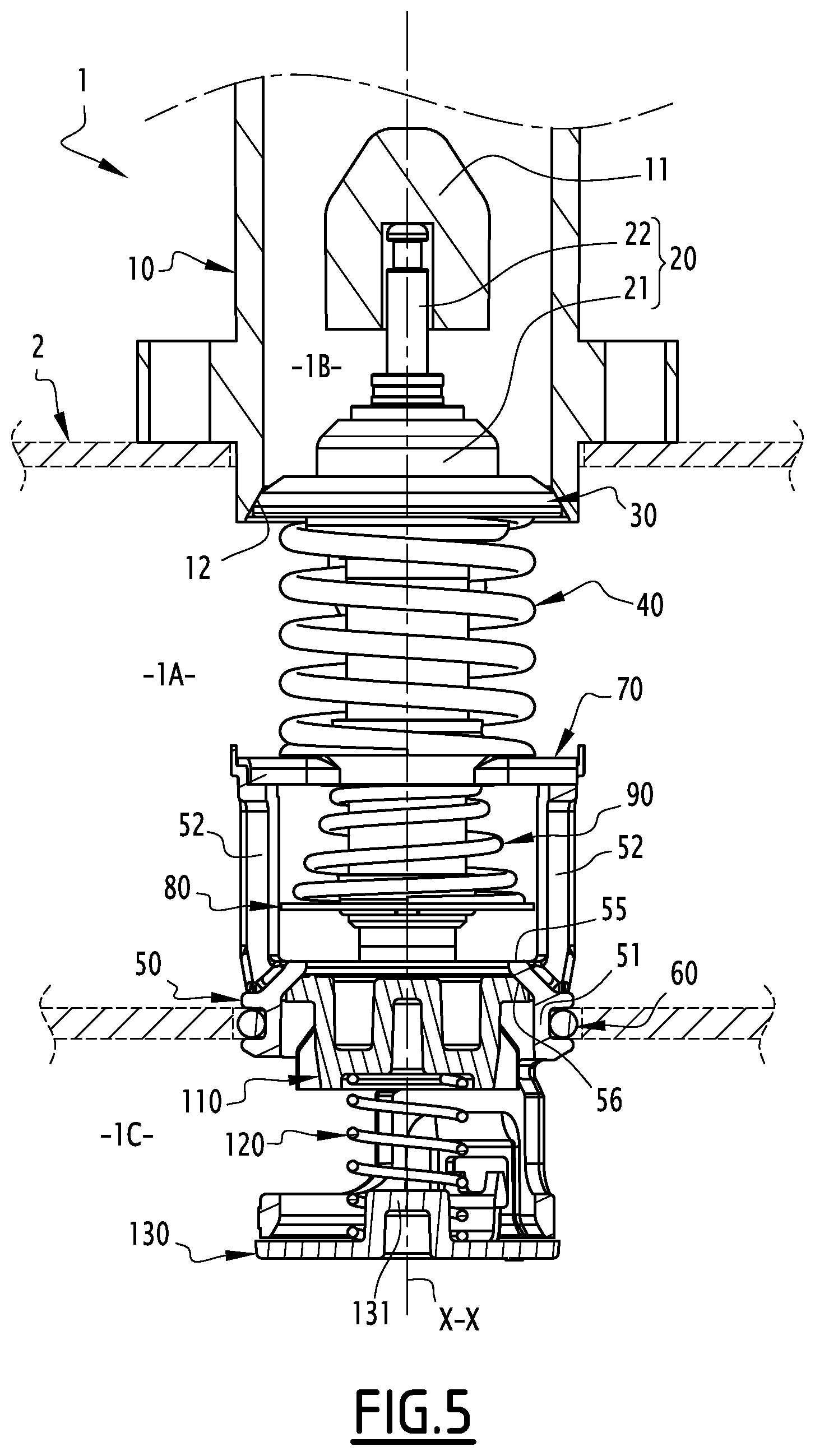 Patent US12297766 Figure 5 – Thermostatic valve