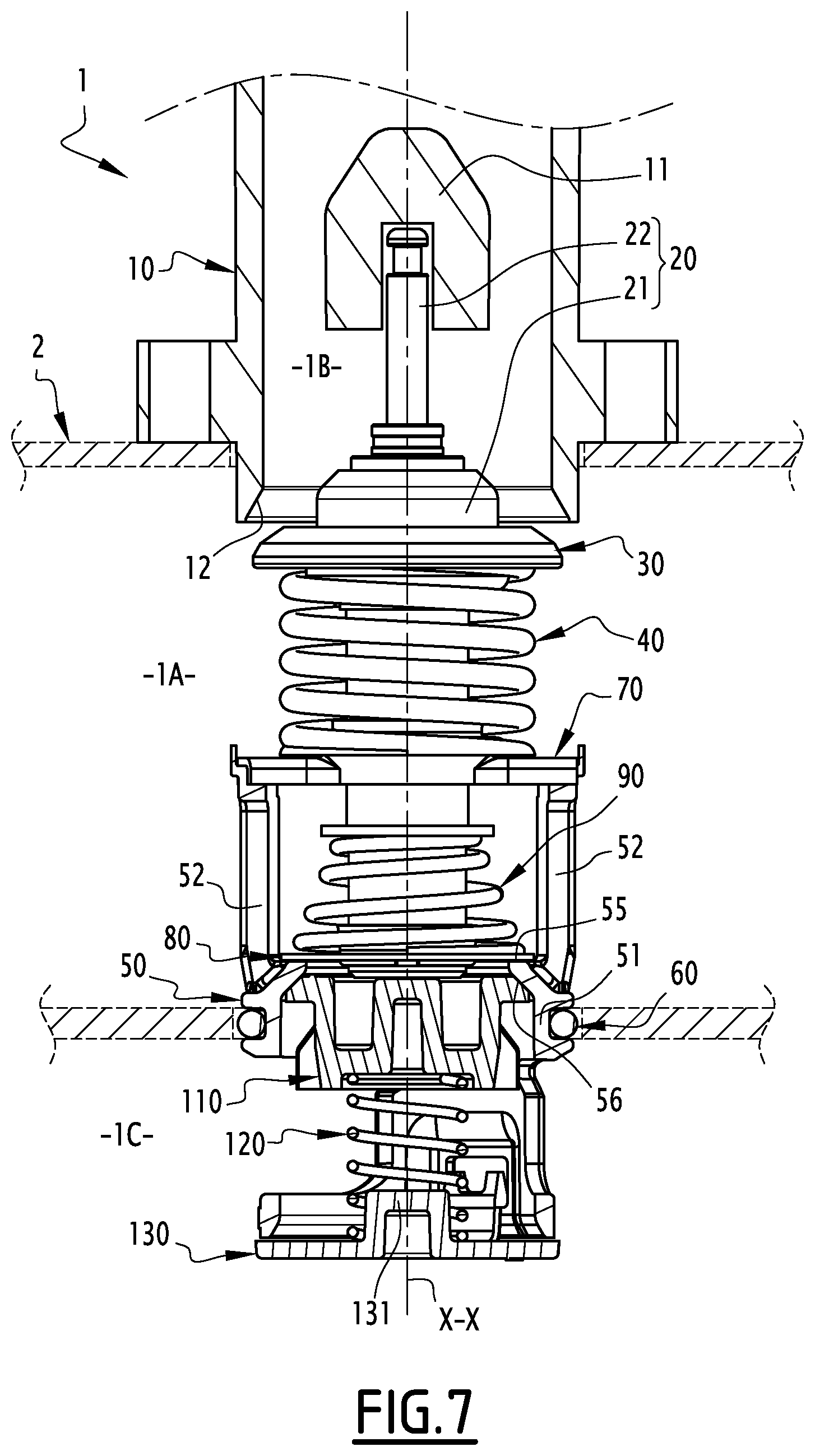 Patent US12297766 Figure 7 – Thermostatic valve