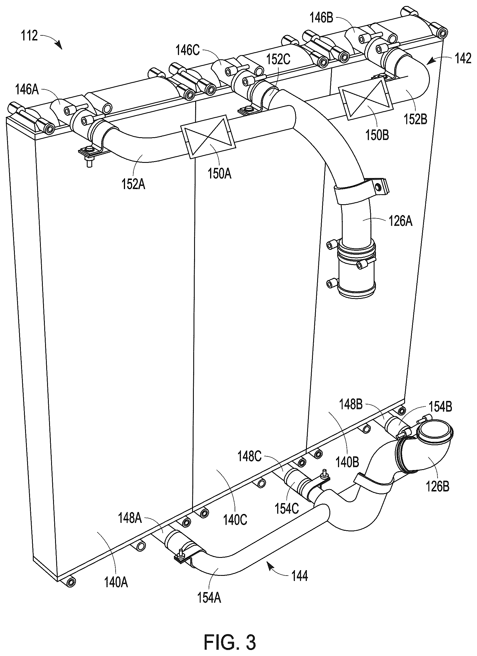 Patent US12297767 Figure 3 – Systems and methods for multi-core radiators