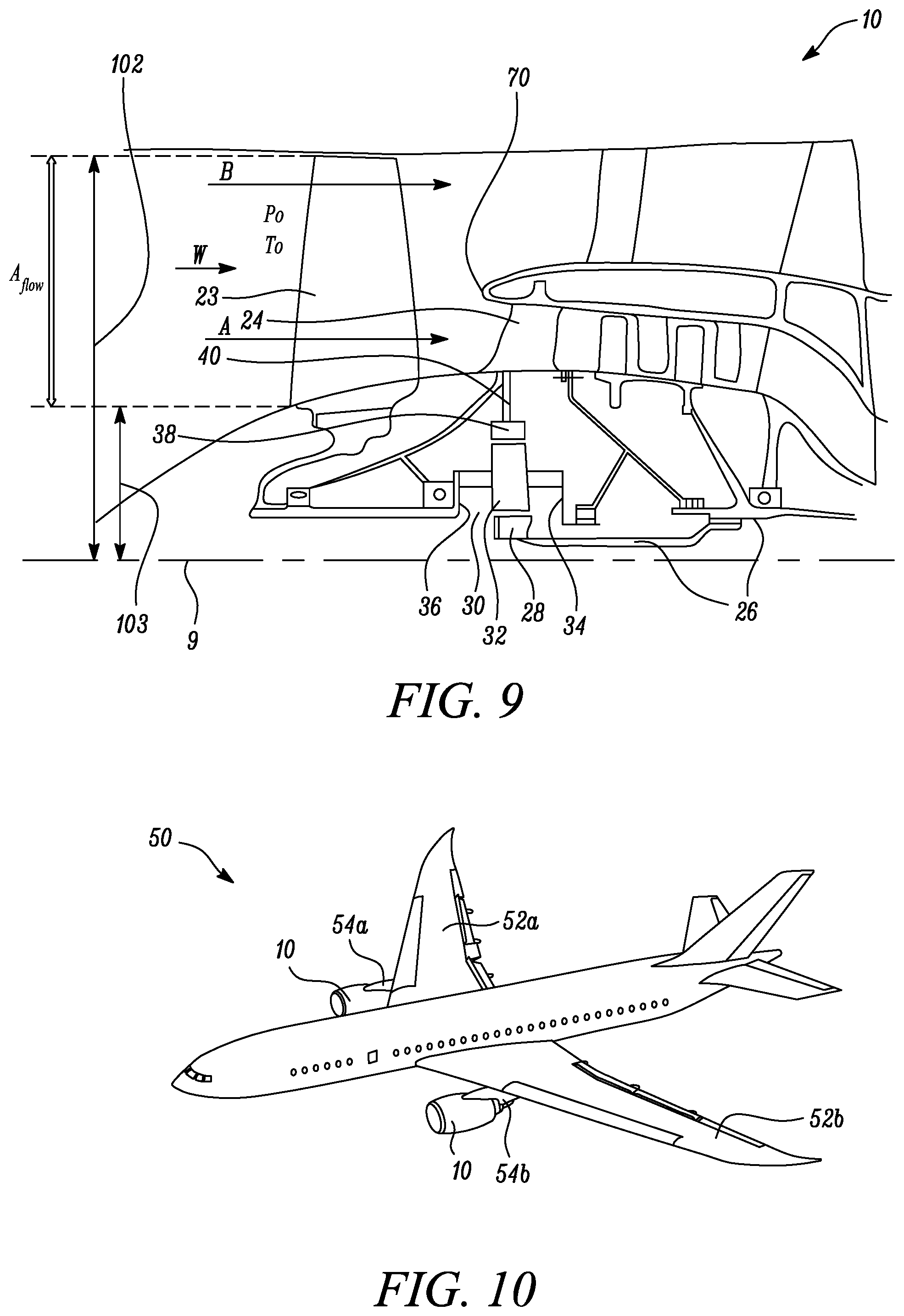 Patent US12297770 Figure 6 – Compression in a gas turbine engine