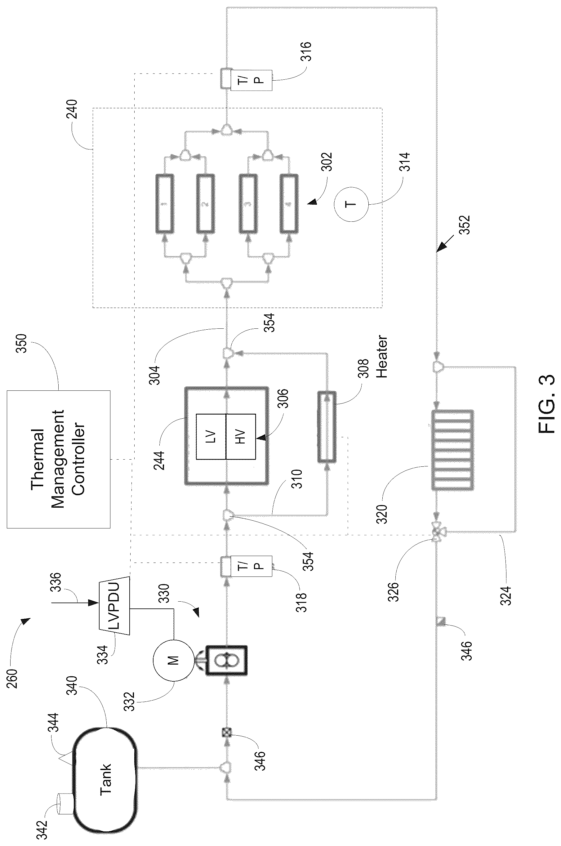 Patent US12297771 Figure 3 – Energy storage system heater control architecture