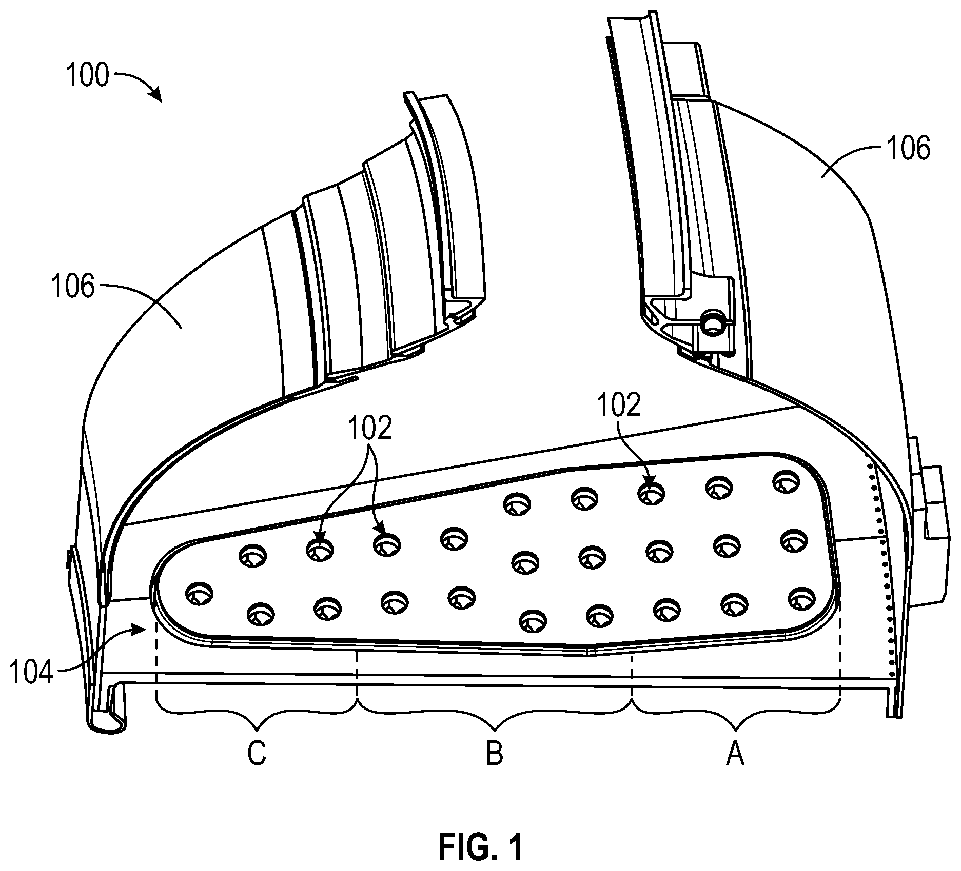 Patent US12297774 Figure 1 – Fuel mixer