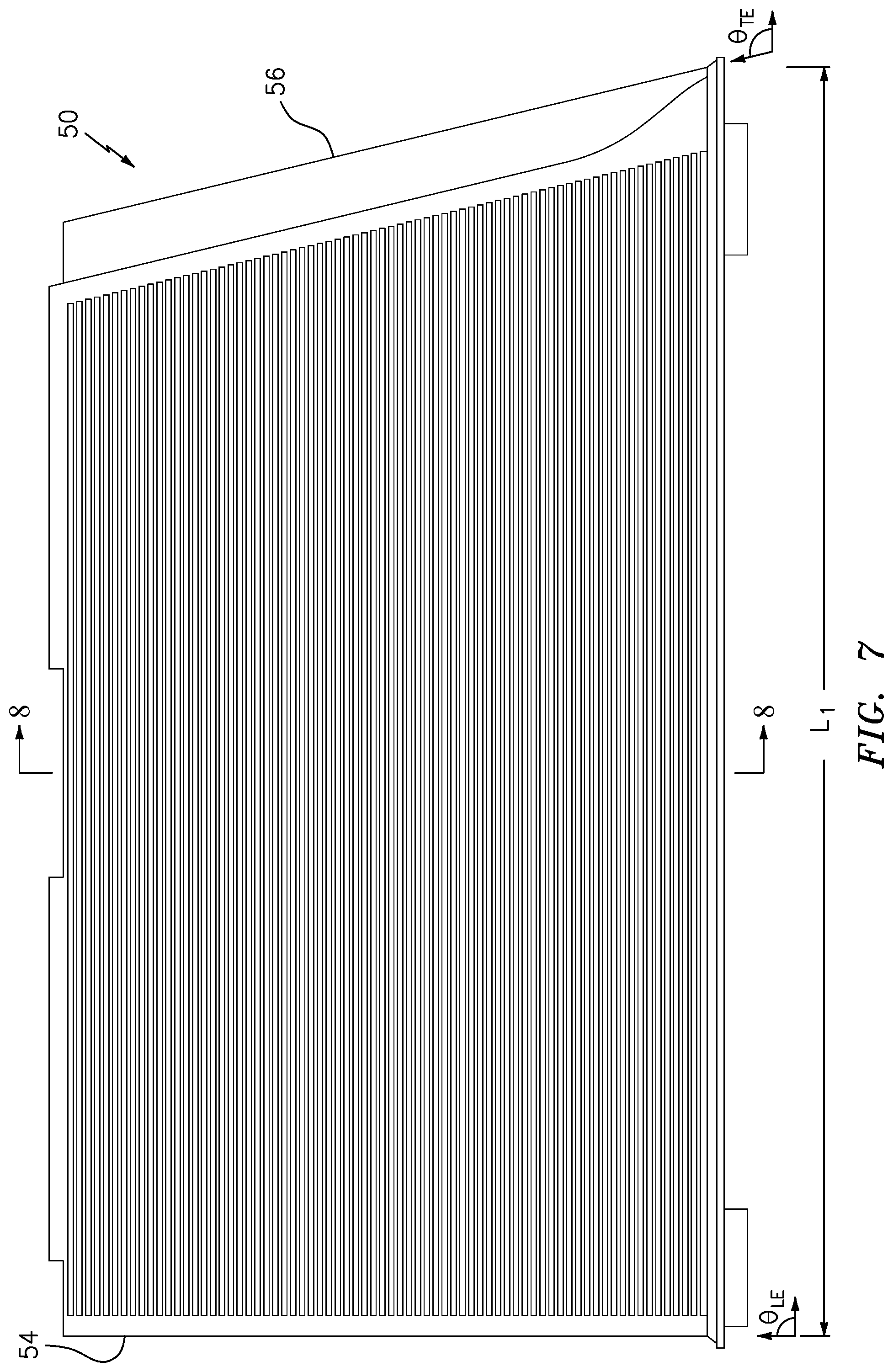 Patent US12297775 Figure 9 – Aircraft heat exchanger panel array interconnection