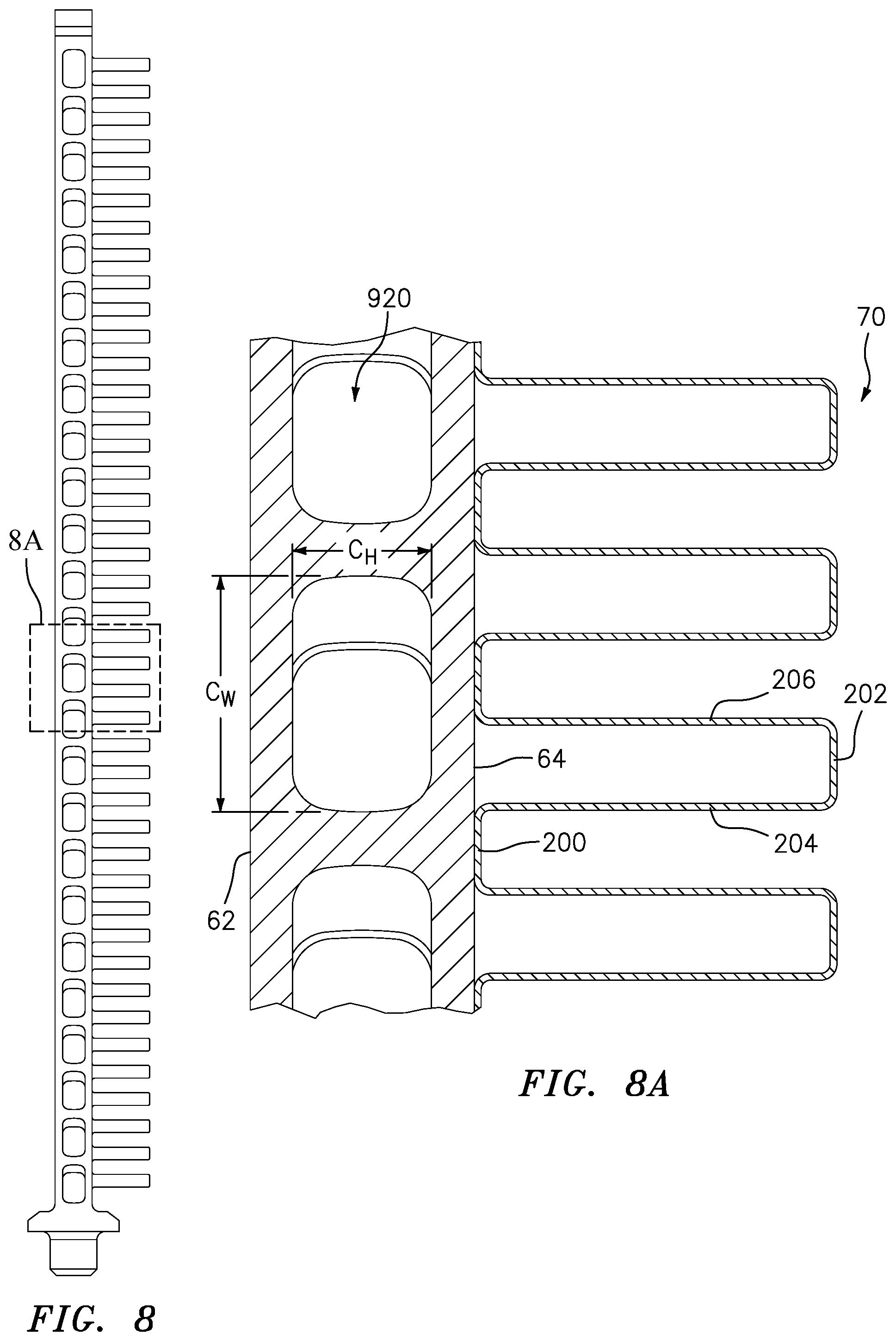 Patent US12297775 Figure 10 – Aircraft heat exchanger panel array interconnection