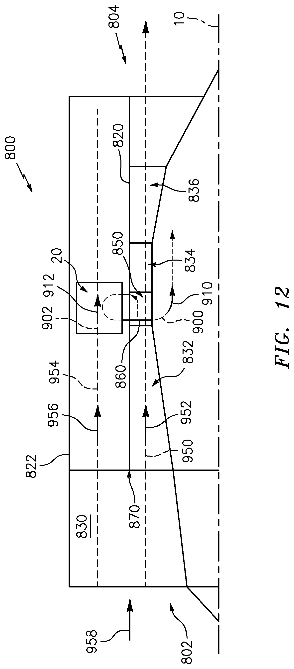 Patent US12297775 Figure 13 – Aircraft heat exchanger panel array interconnection