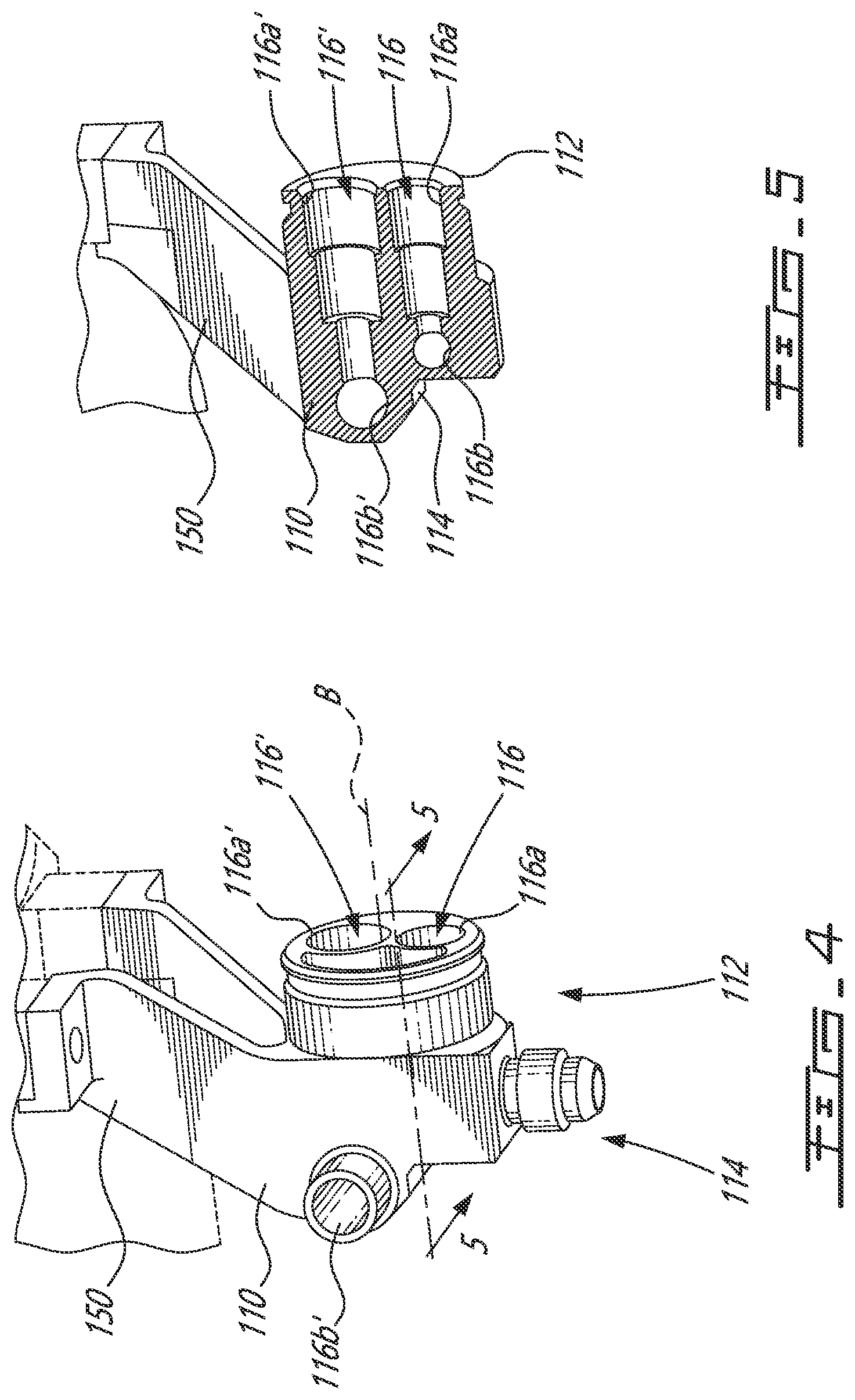 Patent US12297776 Figure 4 – Fuel manifold adapter