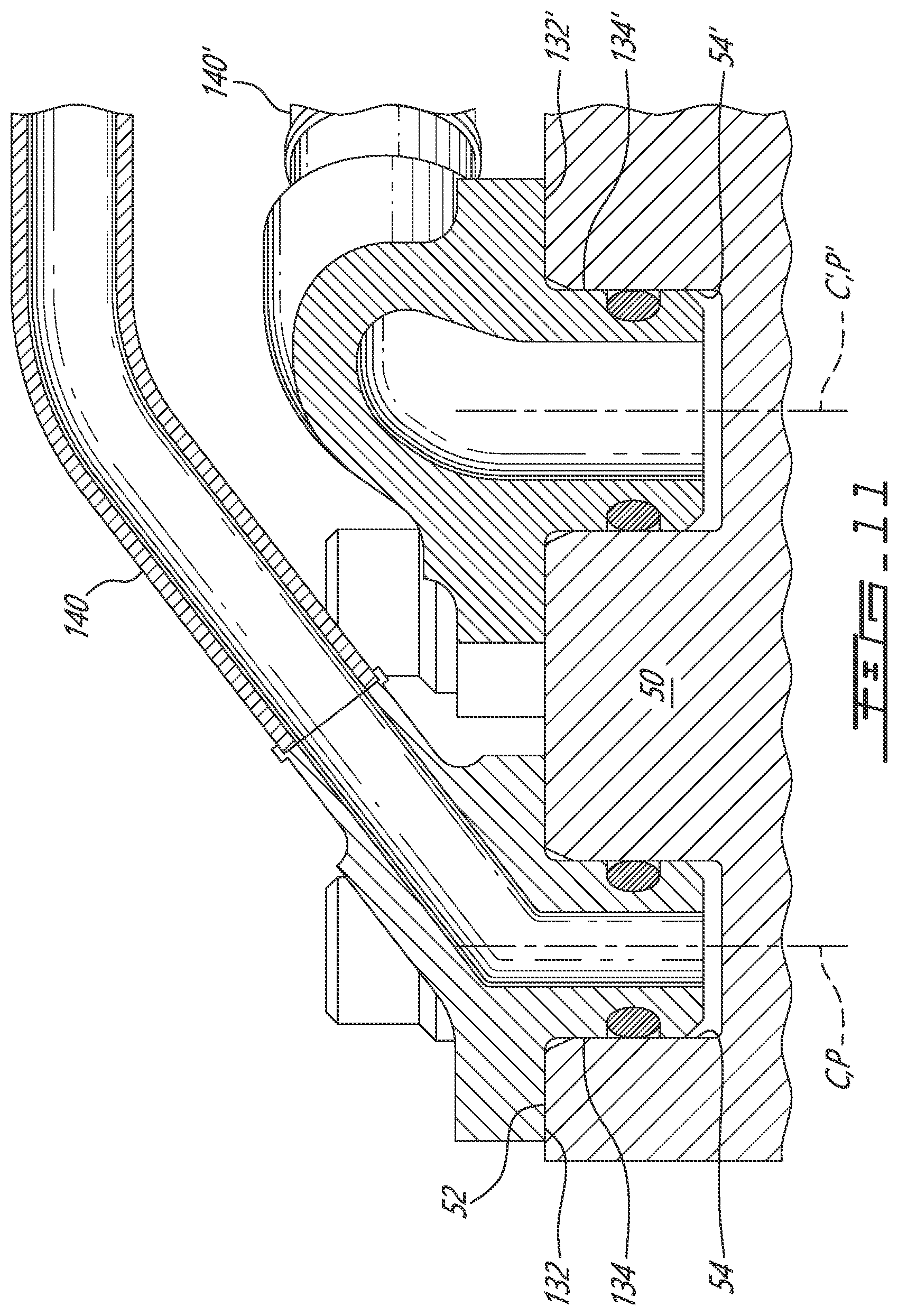 Patent US12297776 Figure 10 – Fuel manifold adapter