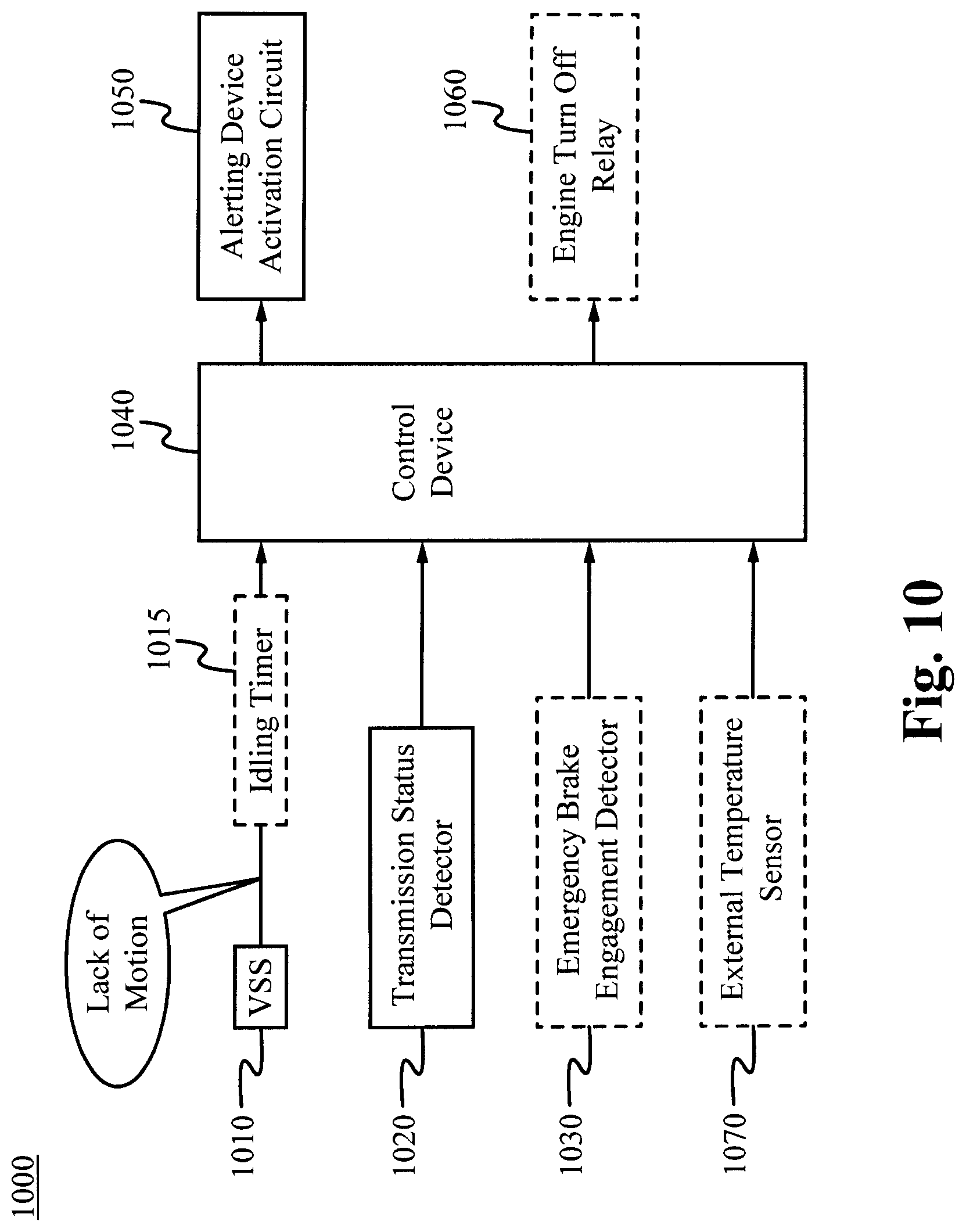 Patent US12297785 Figure 12 – Absolute acceleration sensor for use within moving vehicles