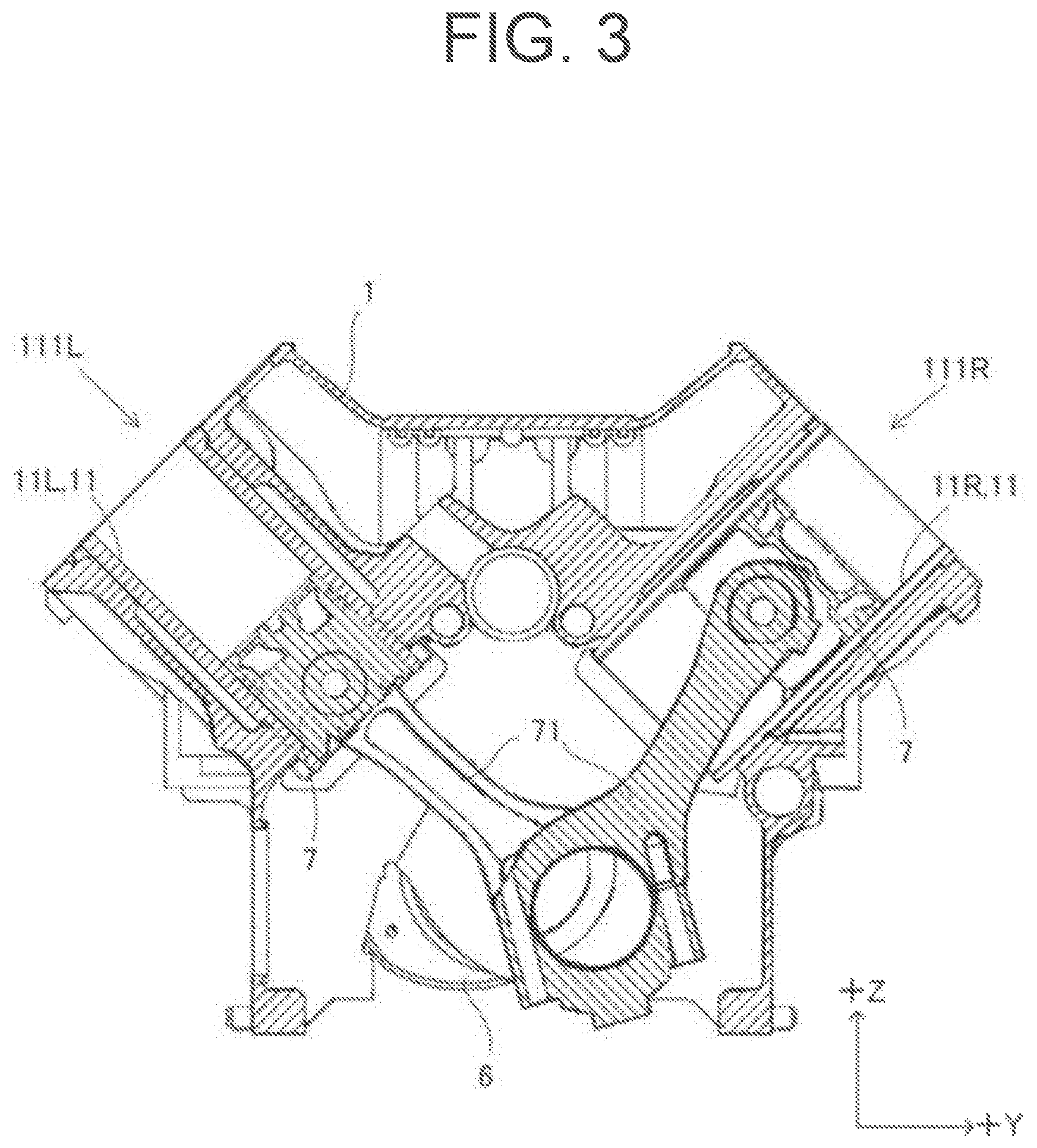 Patent US12297790 Figure 3 – Engine and flywheel housing