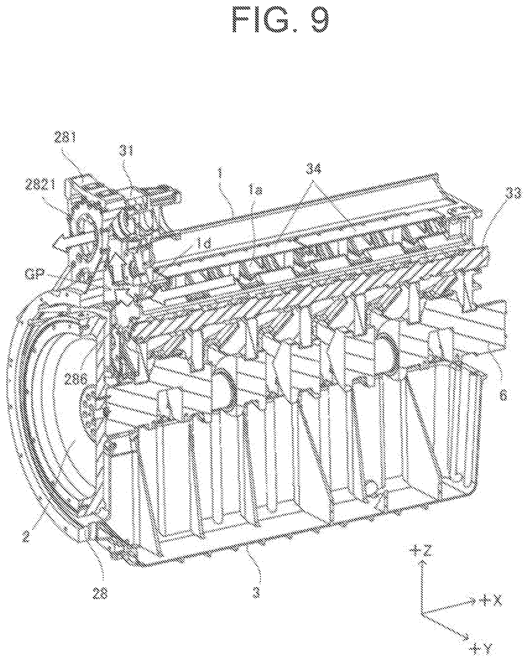 Patent US12297790 Figure 9 – Engine and flywheel housing