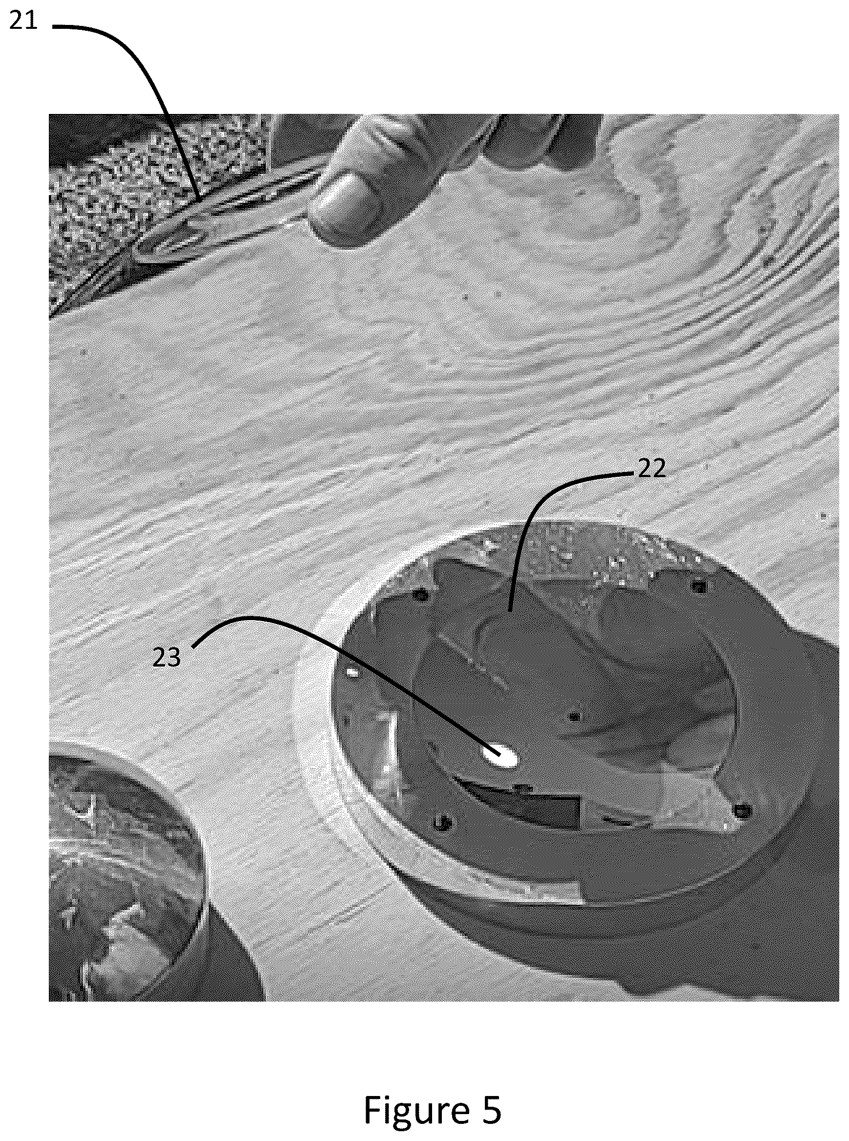 Patent US12297792 Figure 5 – Hybrid solar thermal and chemical vehicle configurations for space mining applications