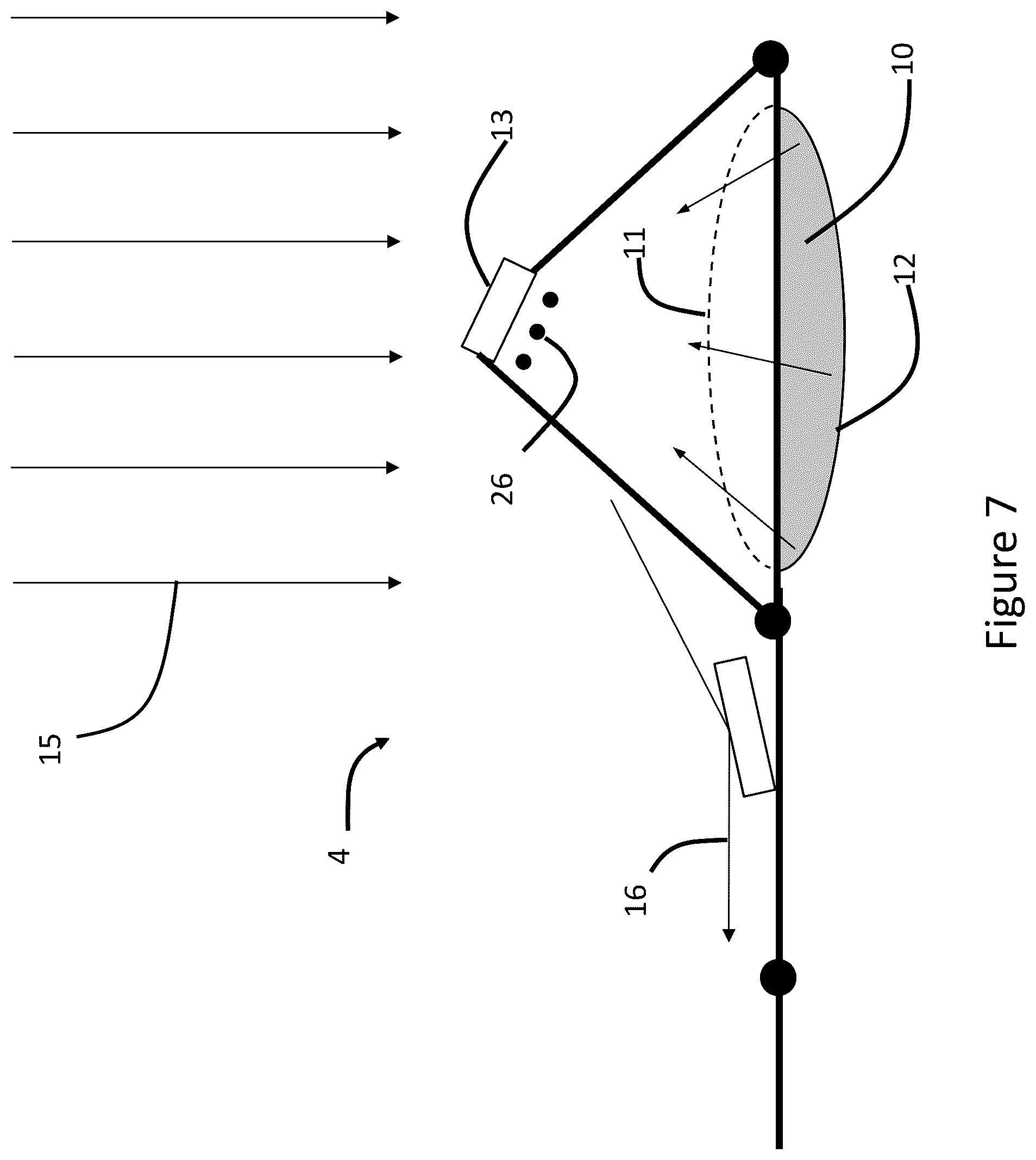 Patent US12297792 Figure 7 – Hybrid solar thermal and chemical vehicle configurations for space mining applications