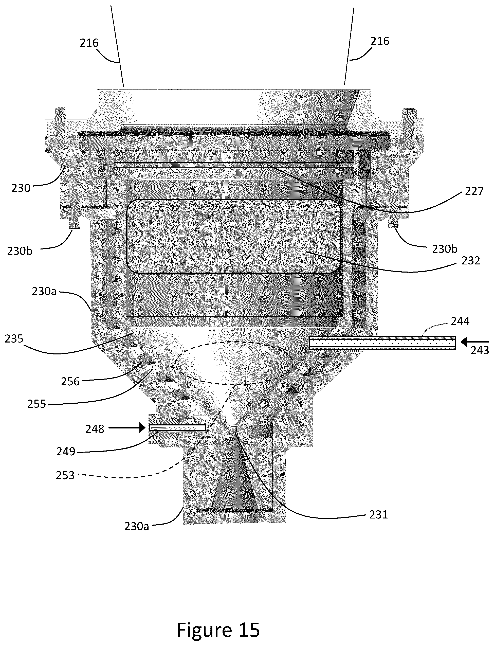 Patent US12297792 Figure 15 – Hybrid solar thermal and chemical vehicle configurations for space mining applications