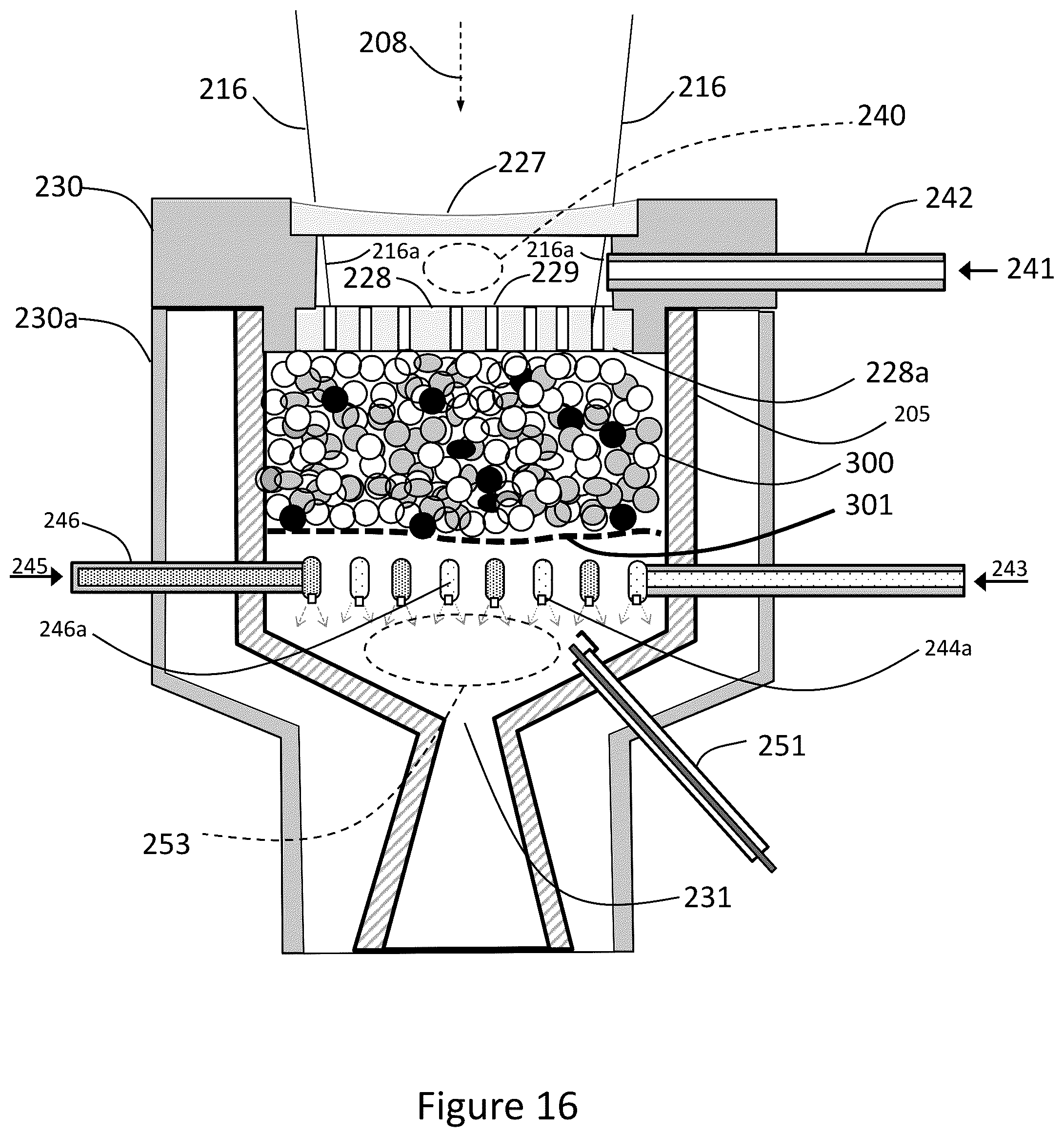 Patent US12297792 Figure 16 – Hybrid solar thermal and chemical vehicle configurations for space mining applications