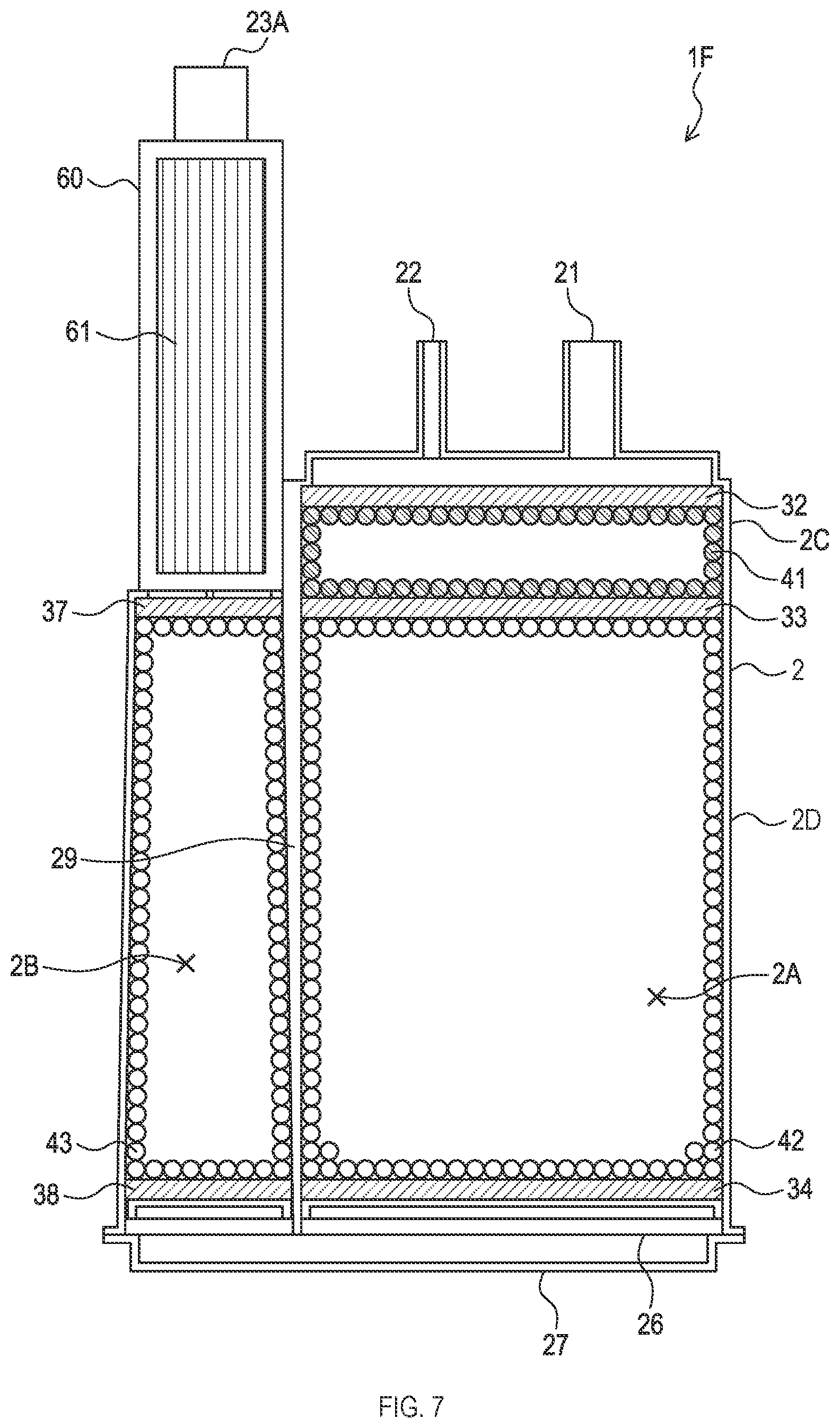Patent US12297794 Figure 7 – Evaporated fuel treatment device