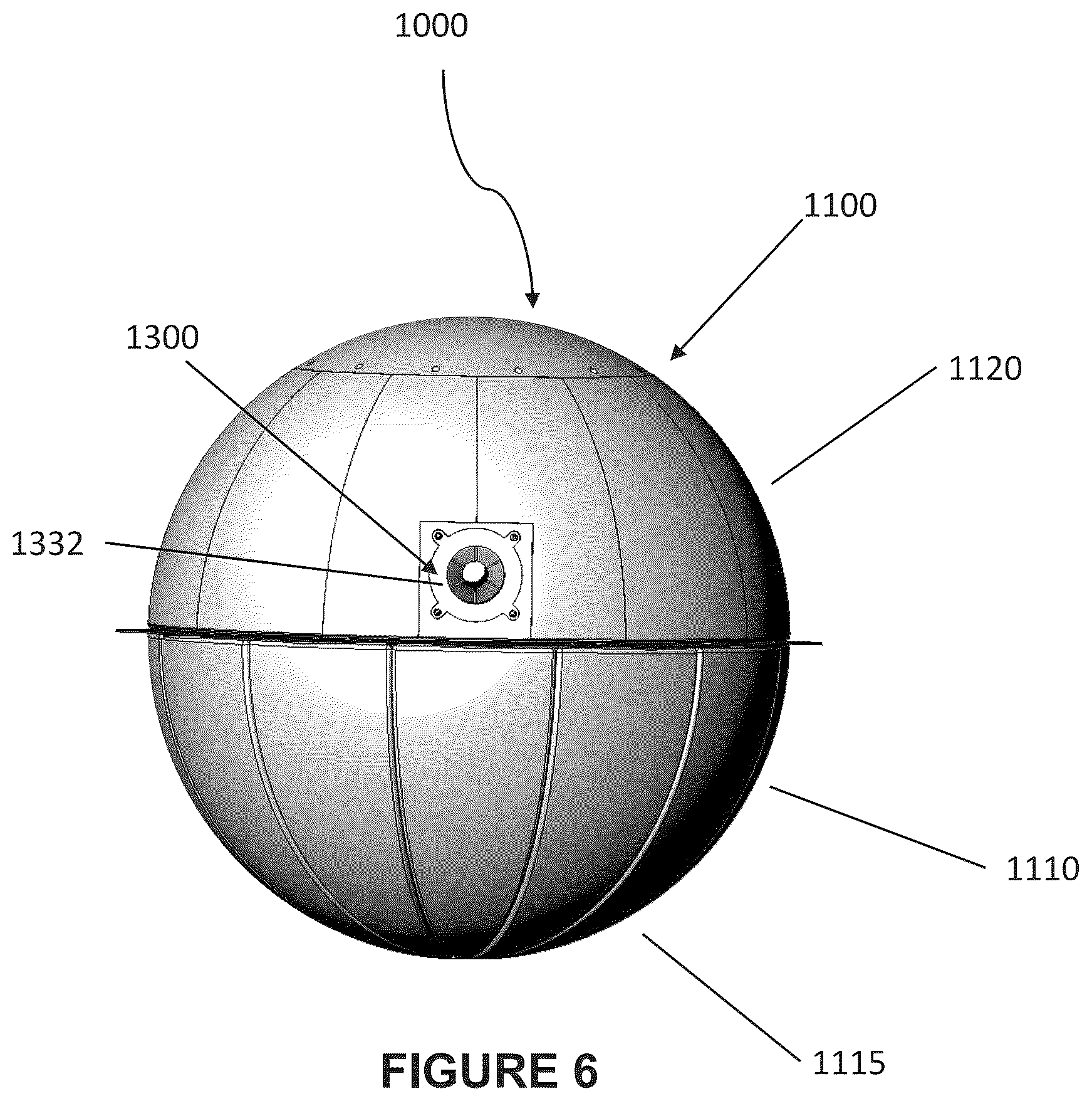 Patent US12297797 Figure 6 – Offshore floating wave generator assembly