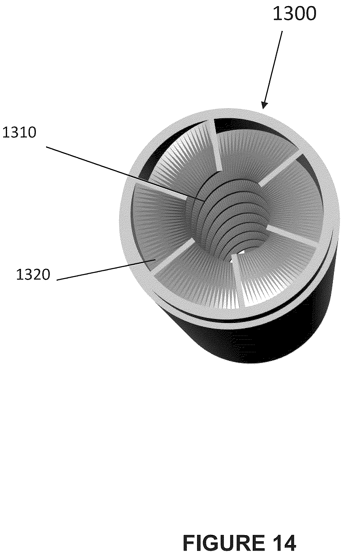 Patent US12297797 Figure 14 – Offshore floating wave generator assembly