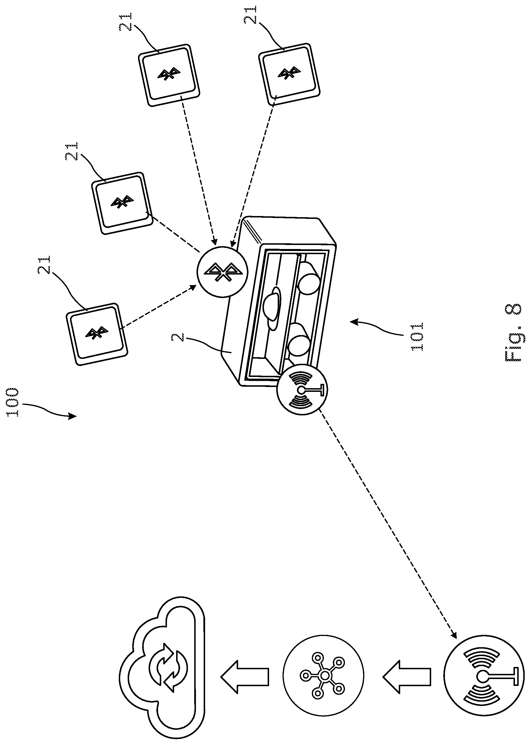 Patent US12297804 Figure 5 – Wind turbine storage and/or transport system