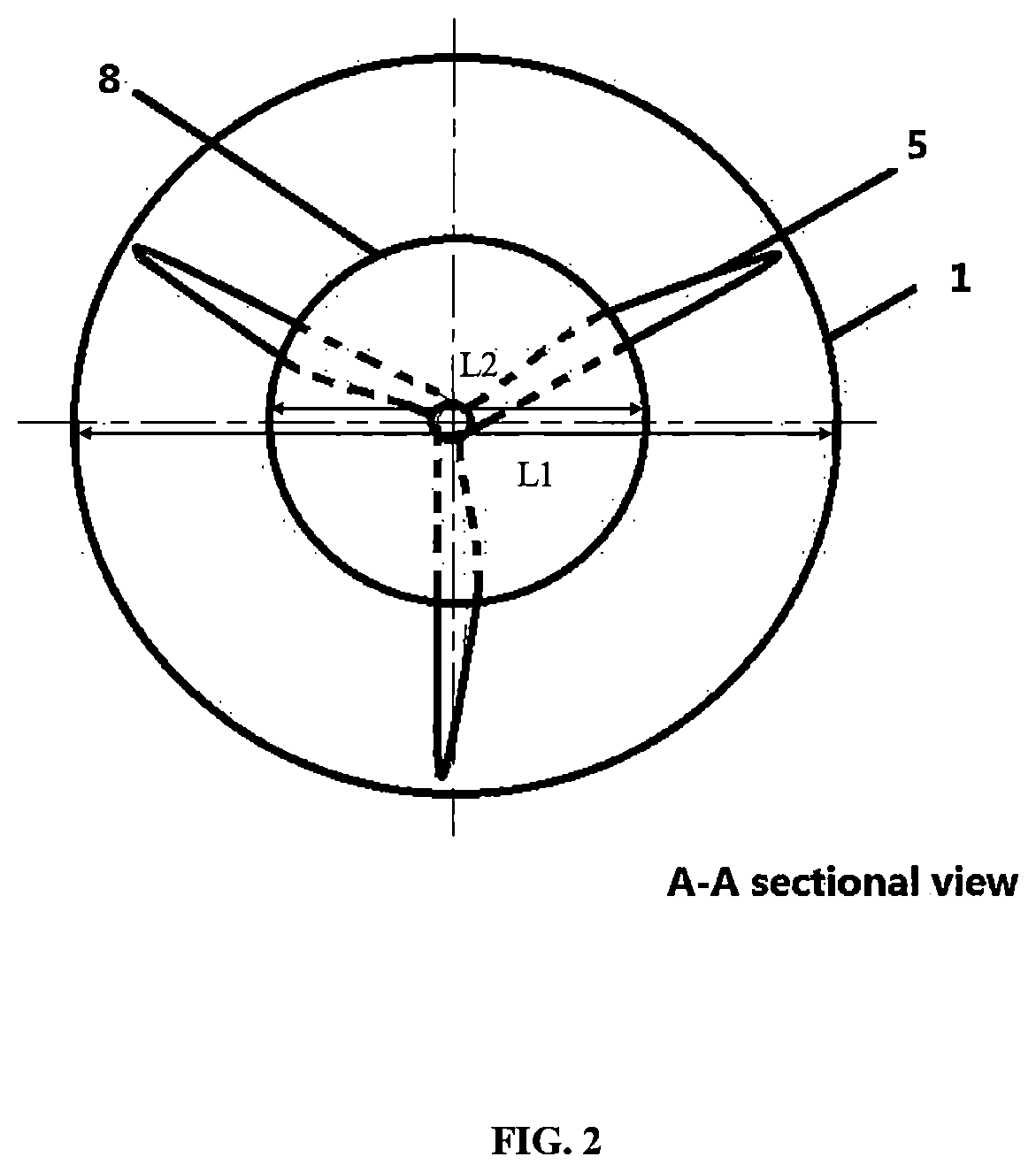 Patent US12297814 Figure 2 – Compressed air pipeline power generation device