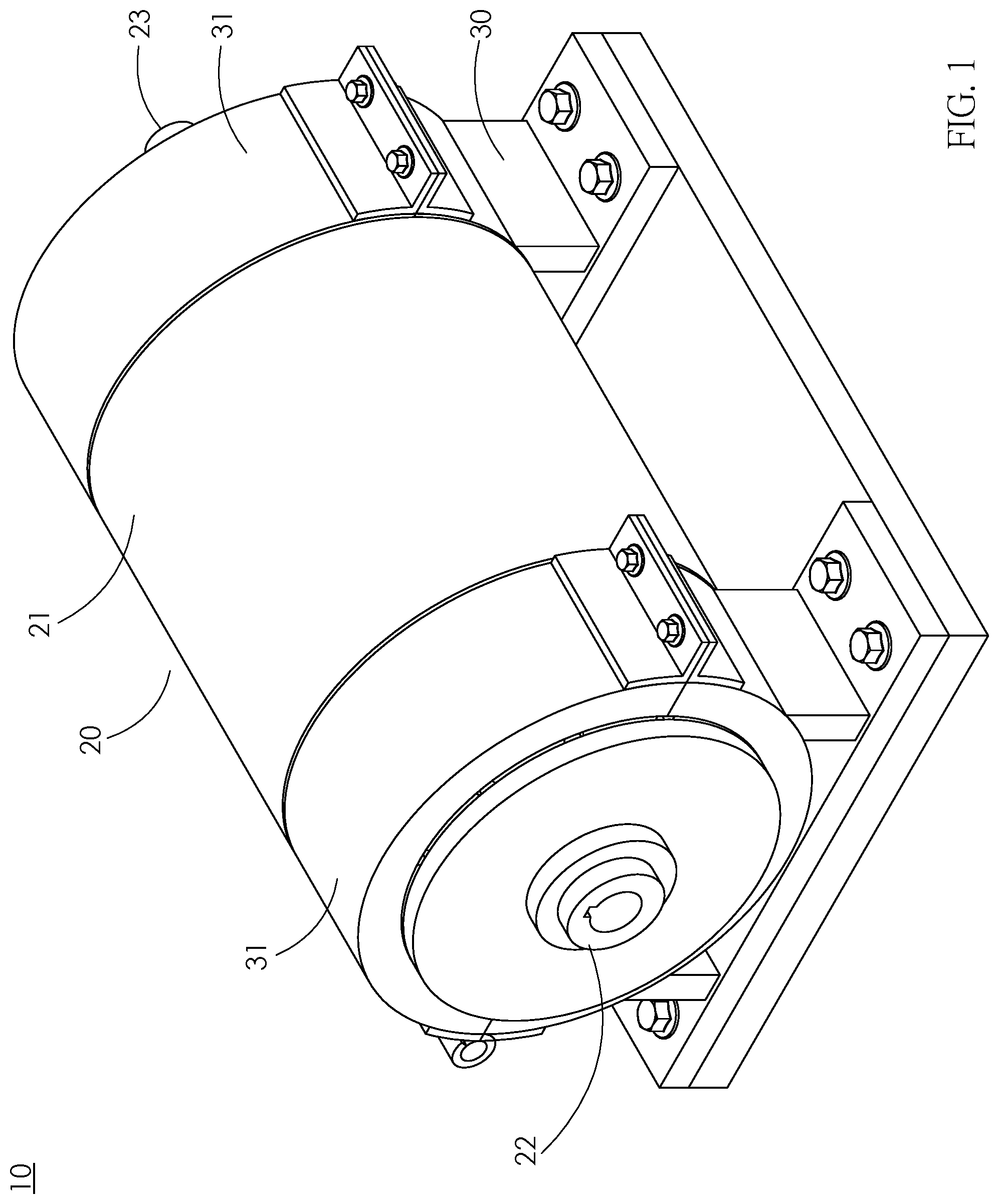 Patent US12297817 Figure 1 – Power output economizing device