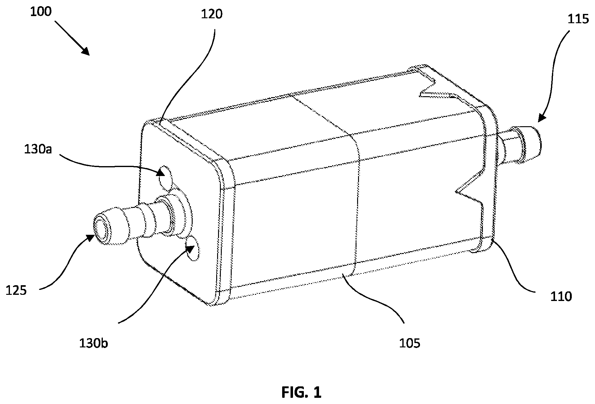 Patent US12297819 Figure 1 – Pulsation damper