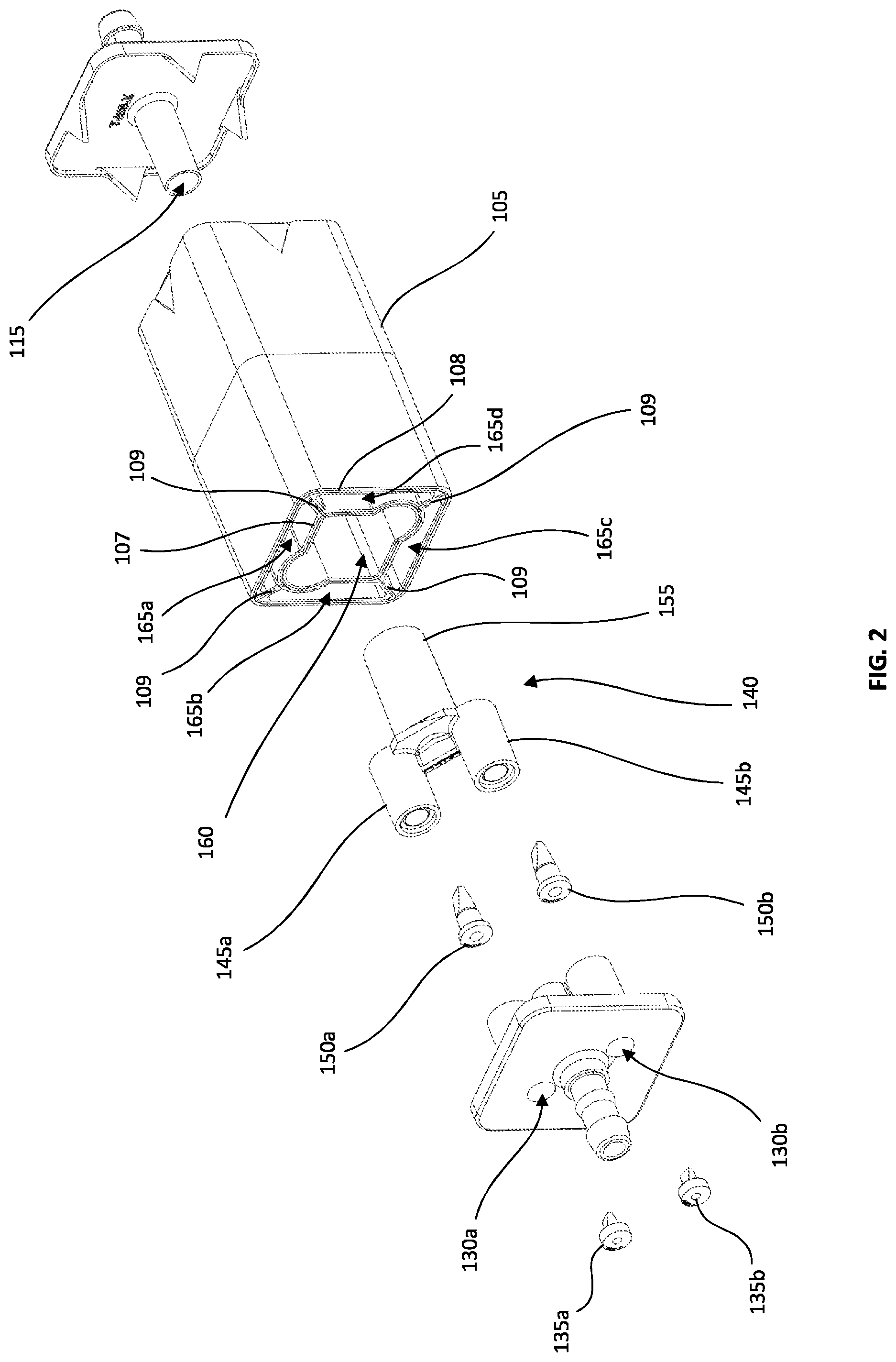 Patent US12297819 Figure 2 – Pulsation damper