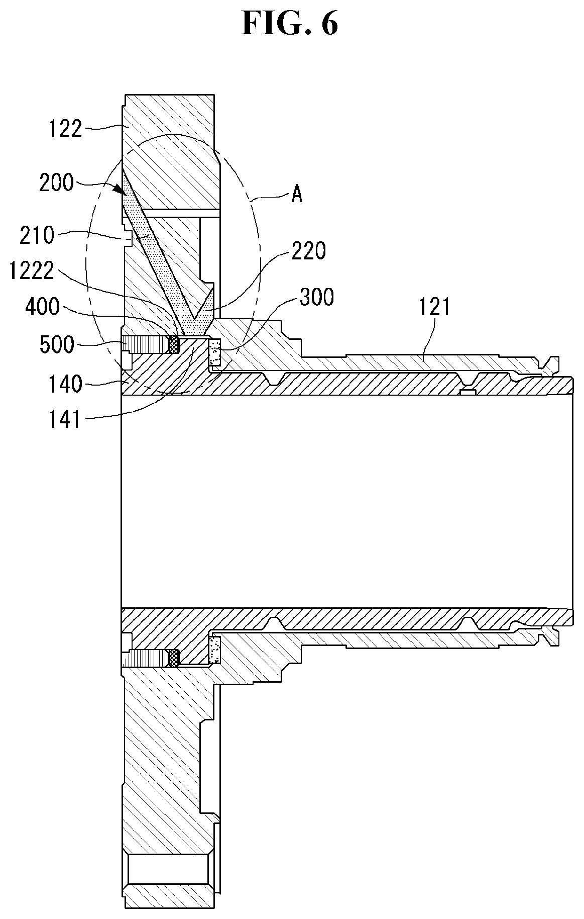 Patent US12297821 Figure 6 – Linear compressor