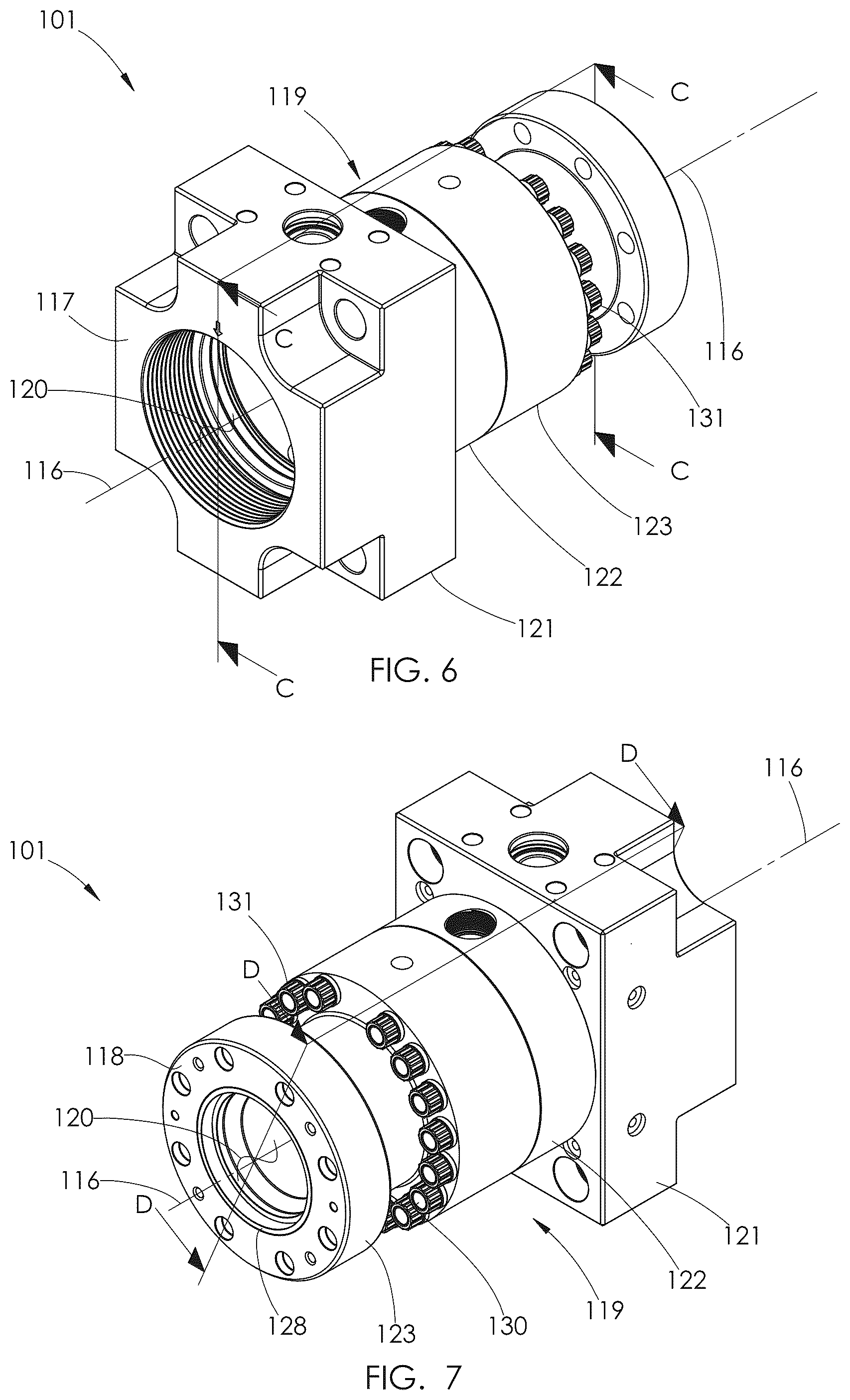Patent US12297827 Figure 5 – Fluid end with clamped retention
