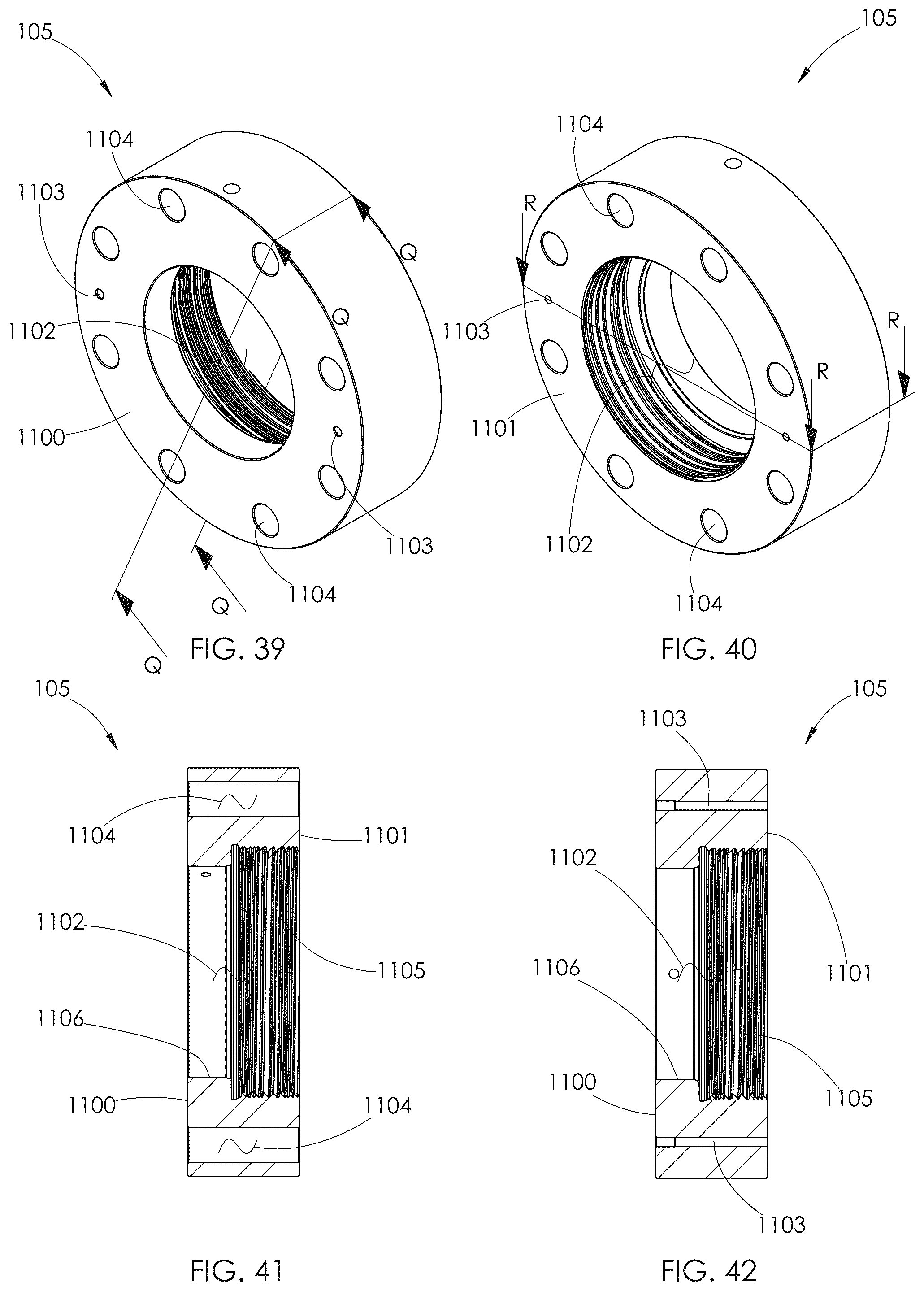 Patent US12297827 Figure 19 – Fluid end with clamped retention