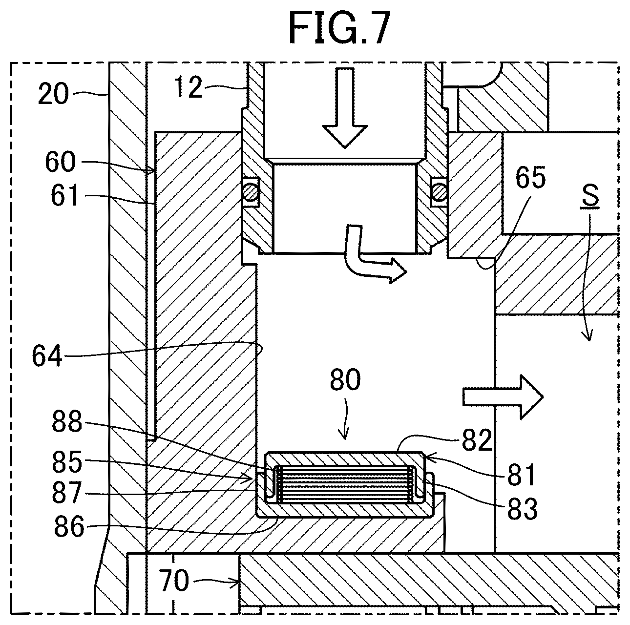 Patent US12297830 Figure 5 – Scroll compressor and refrigeration apparatus
