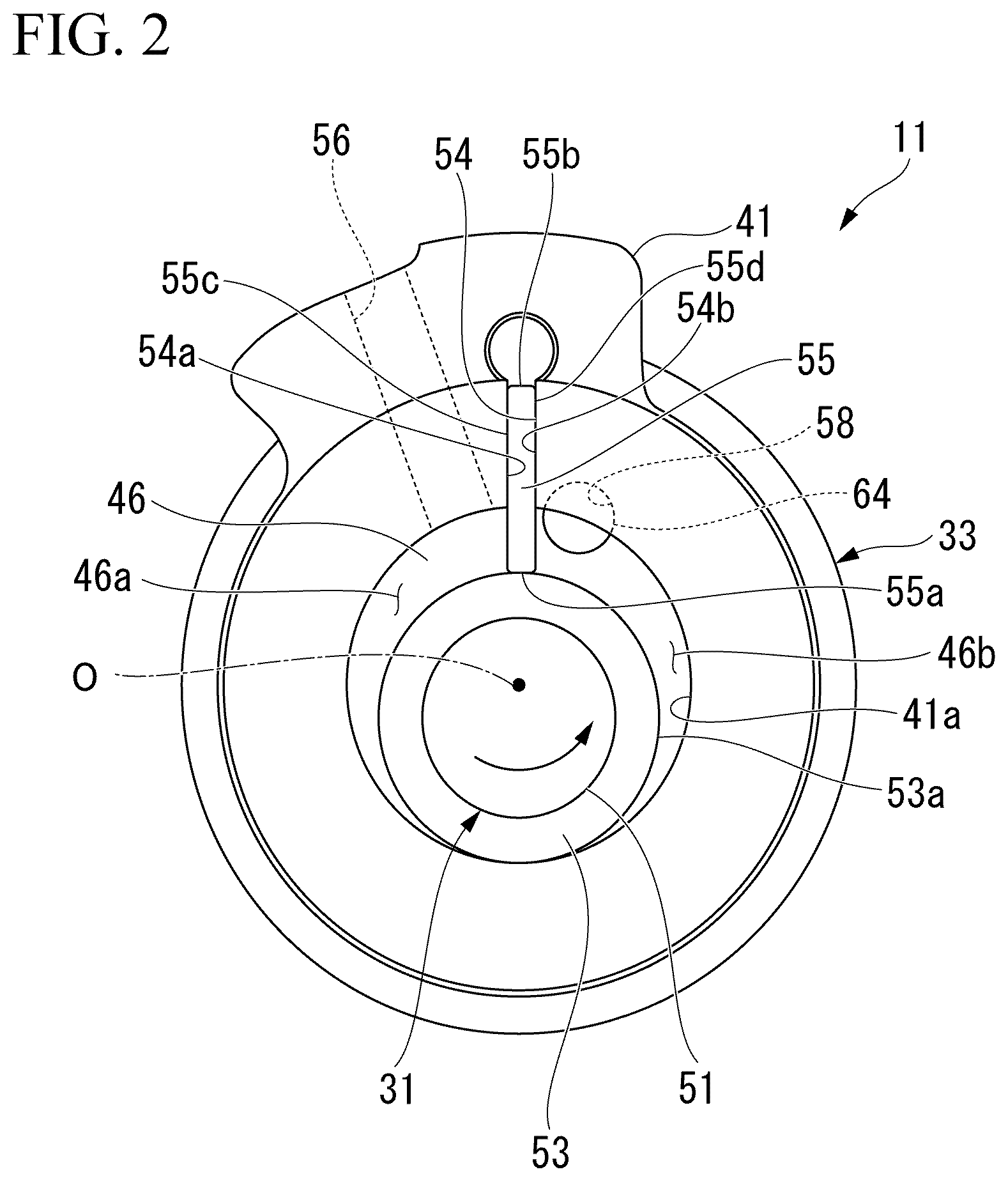 Patent US12297832 Figure 2 – Compressor with chromium nitride and titanium nitride layers