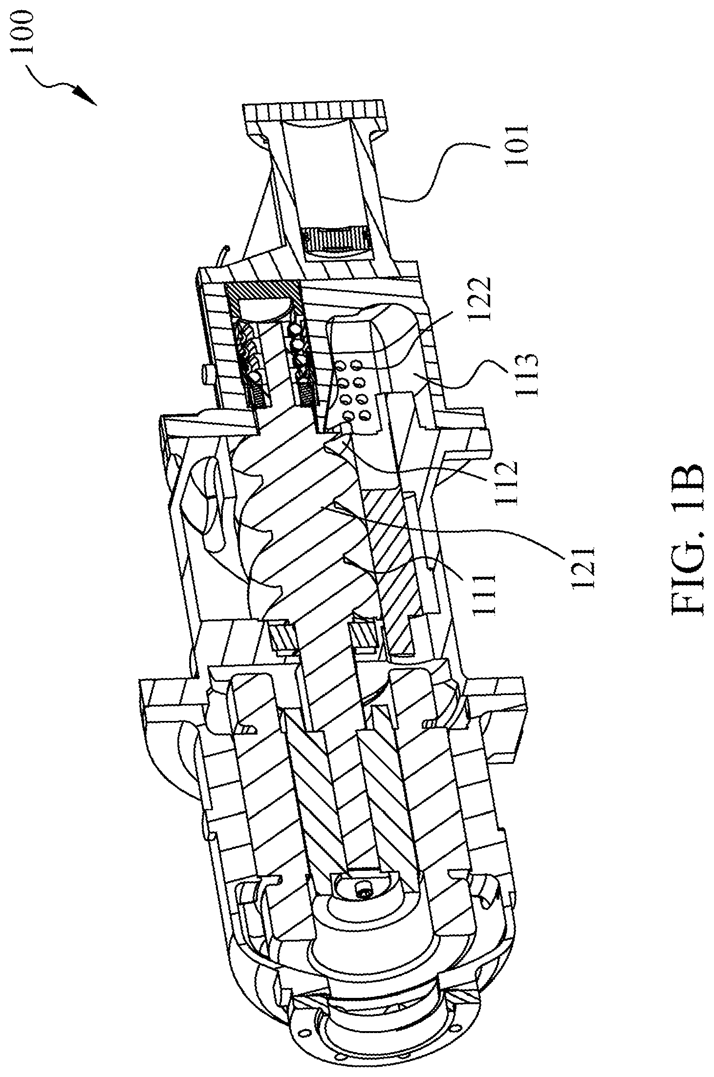 Patent US12297835 Figure 2 – Screw compressor, refrigeration system, and method for controlling refrigeration system