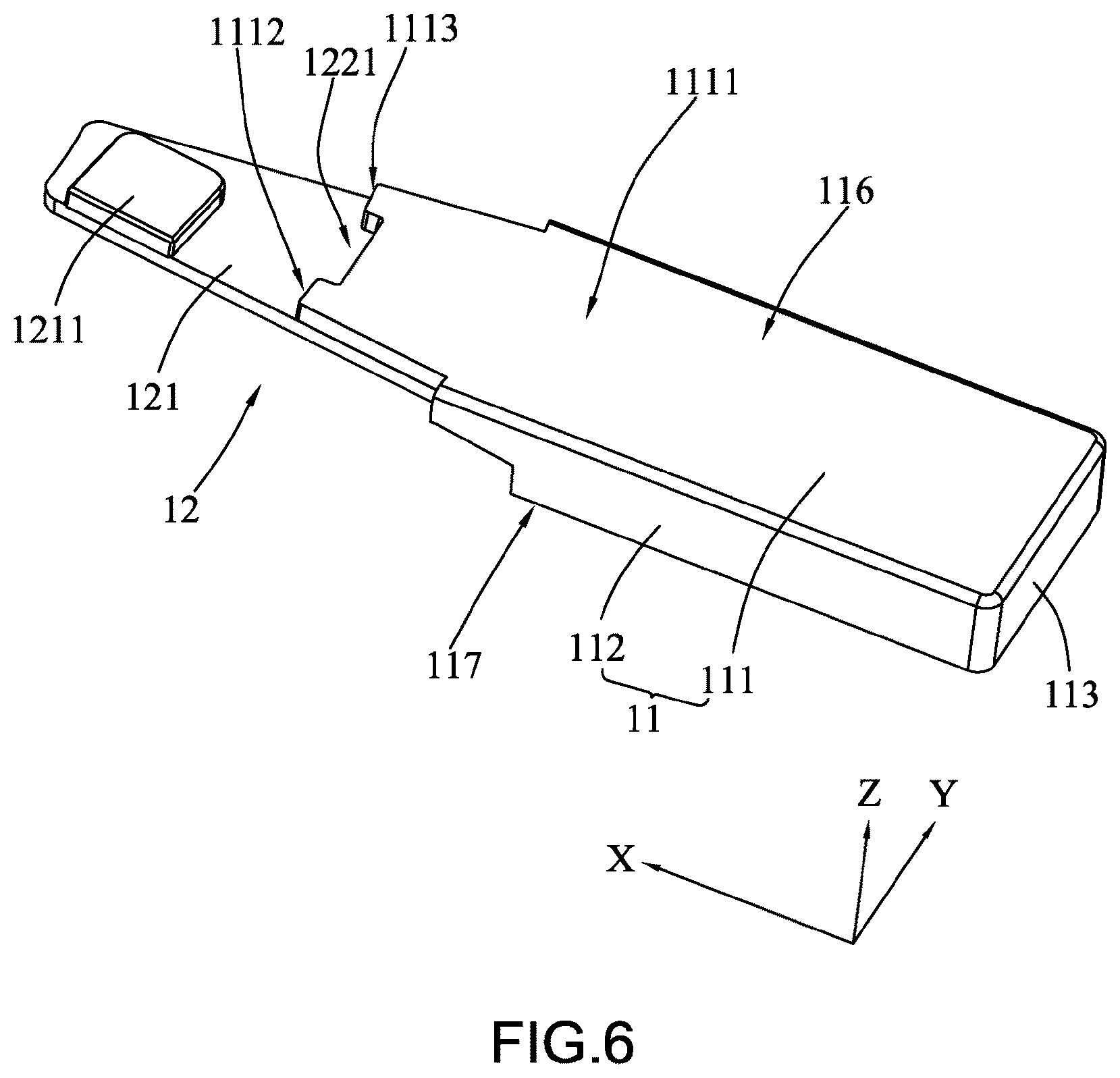 Patent US12297838 Figure 6 – Air circulation apparatus with wire safety arrangement