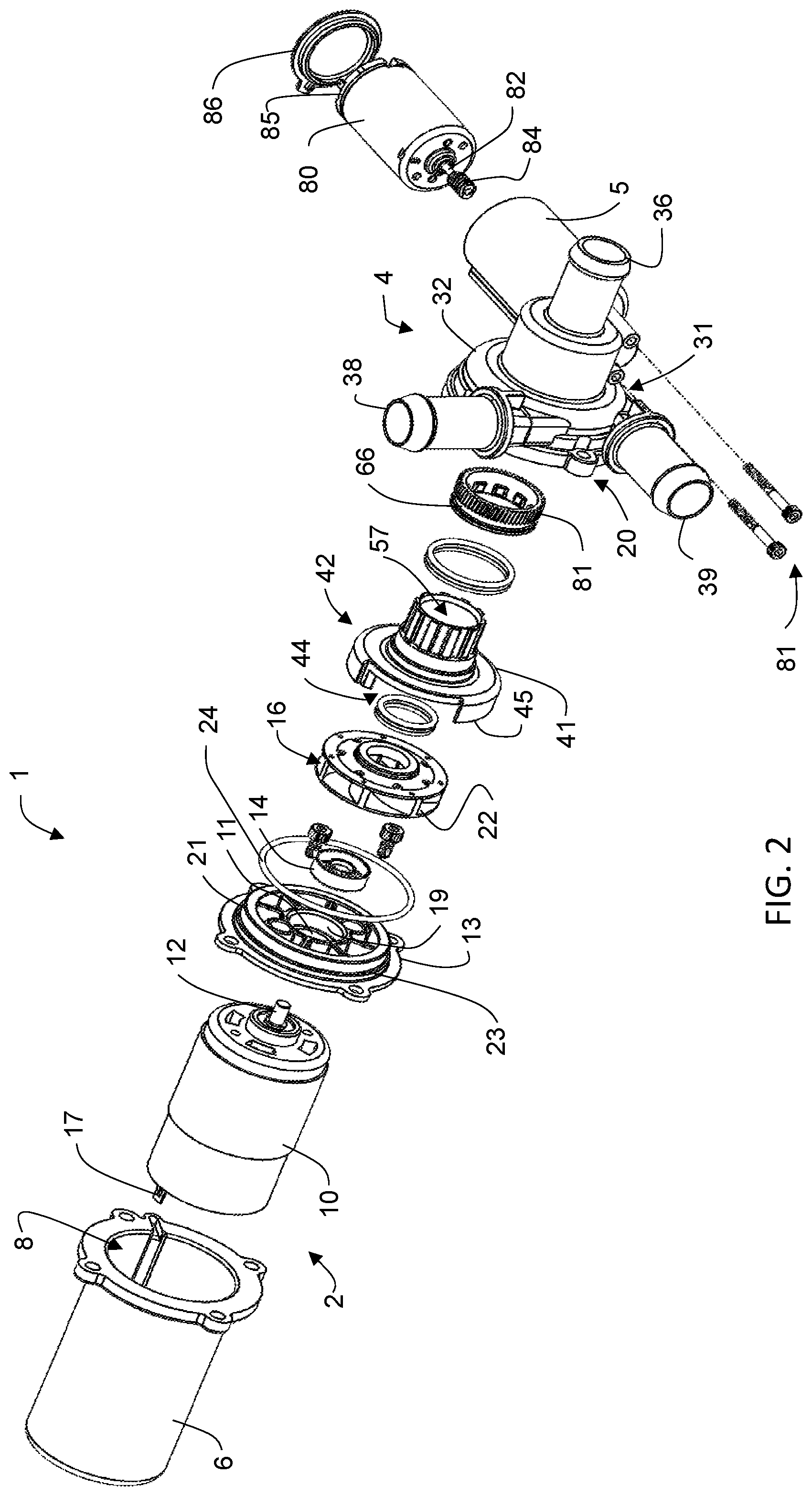 Patent US12297843 Figure 2 – Multiport fluid pump with integrated valve