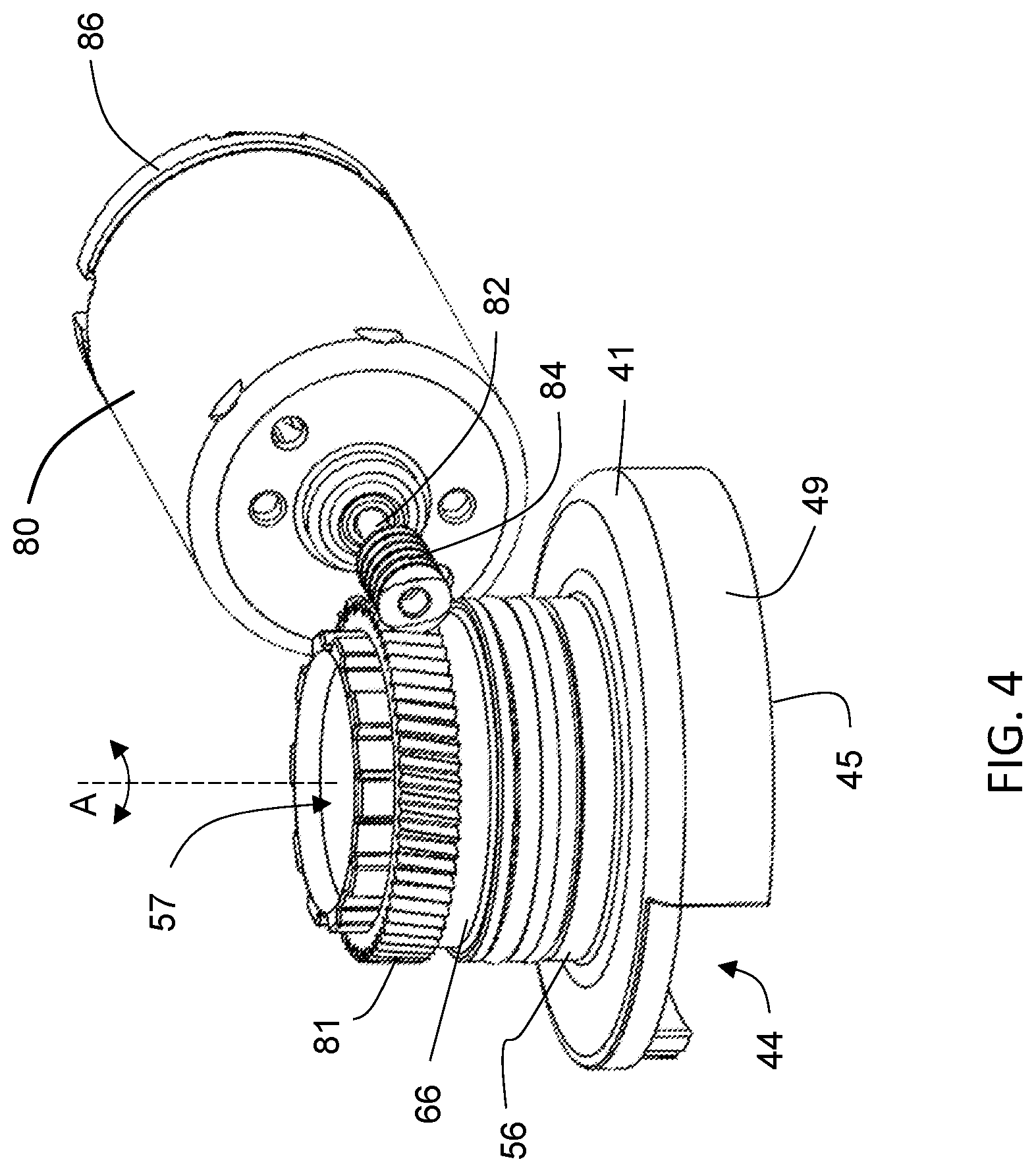Patent US12297843 Figure 4 – Multiport fluid pump with integrated valve