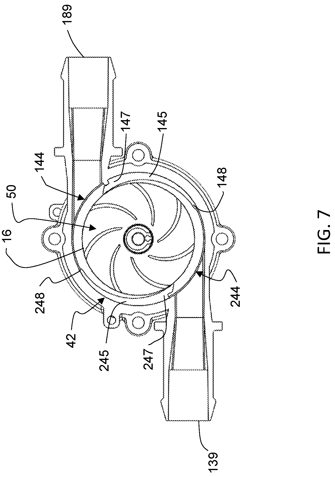 Patent US12297843 Figure 7 – Multiport fluid pump with integrated valve