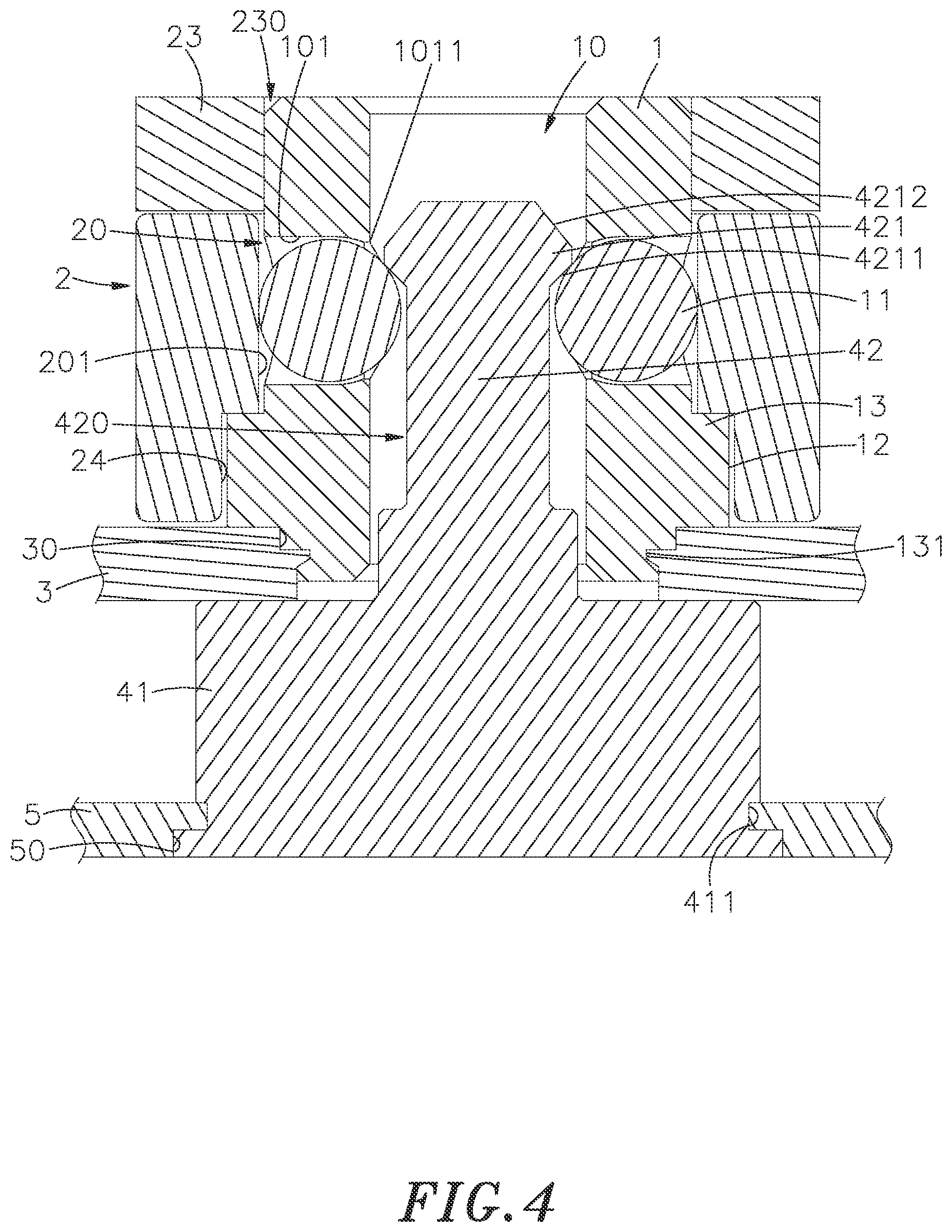 Patent US12297853 Figure 4 – Push controlled positioning device